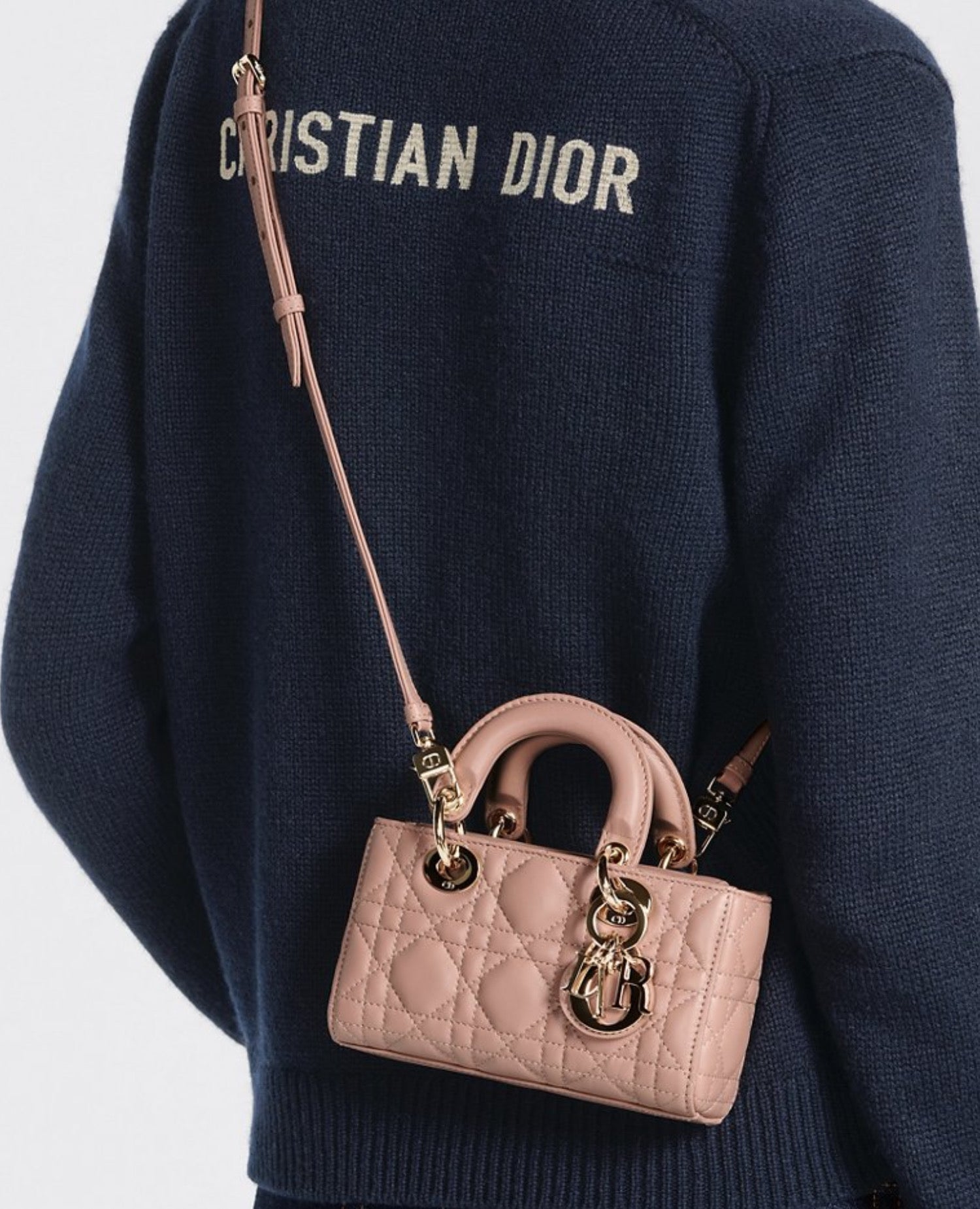 Christian Dior Lady D-Joy Micro Bag Rose des Vents