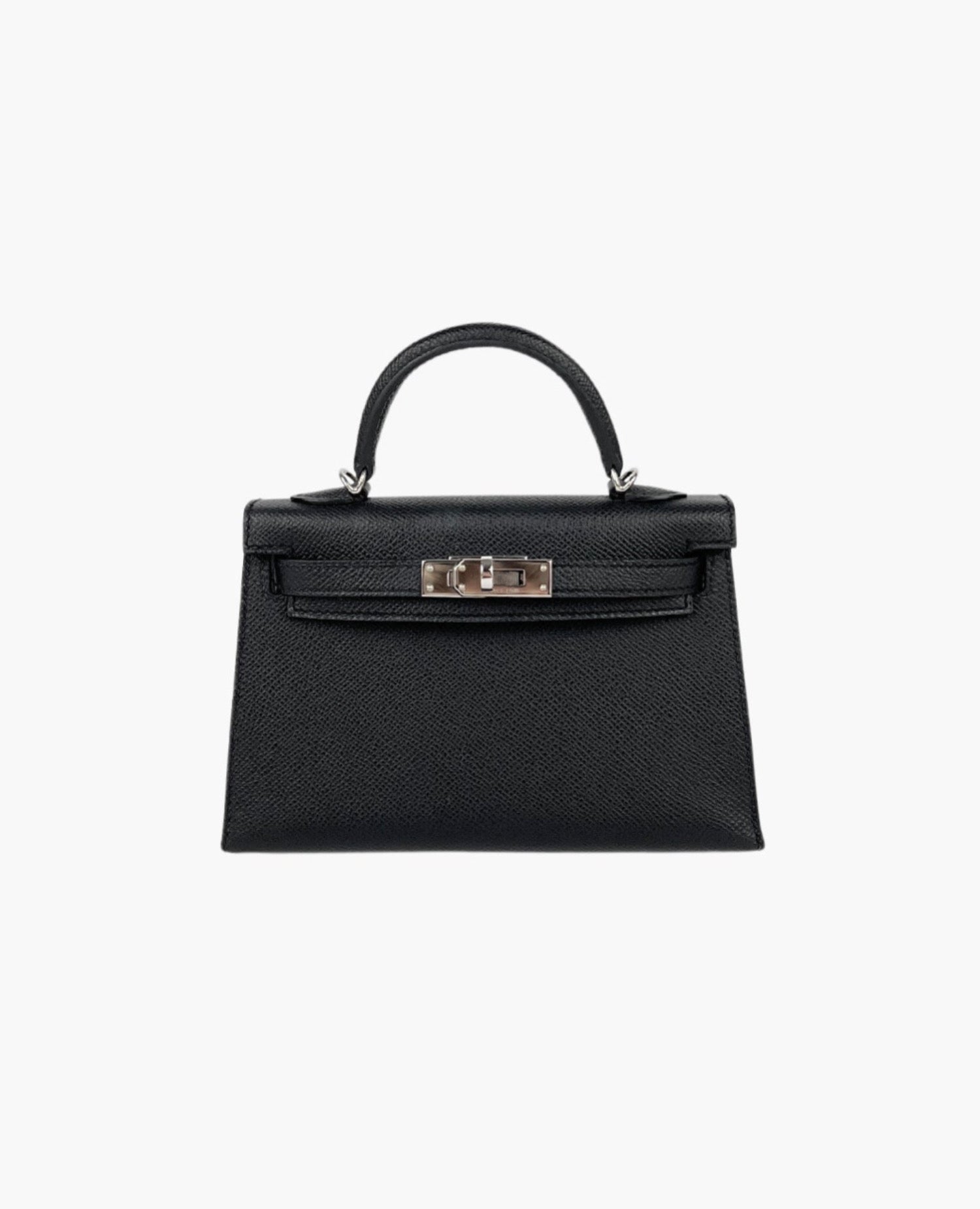 Hermès Kelly Mini Epsom Black / Silver