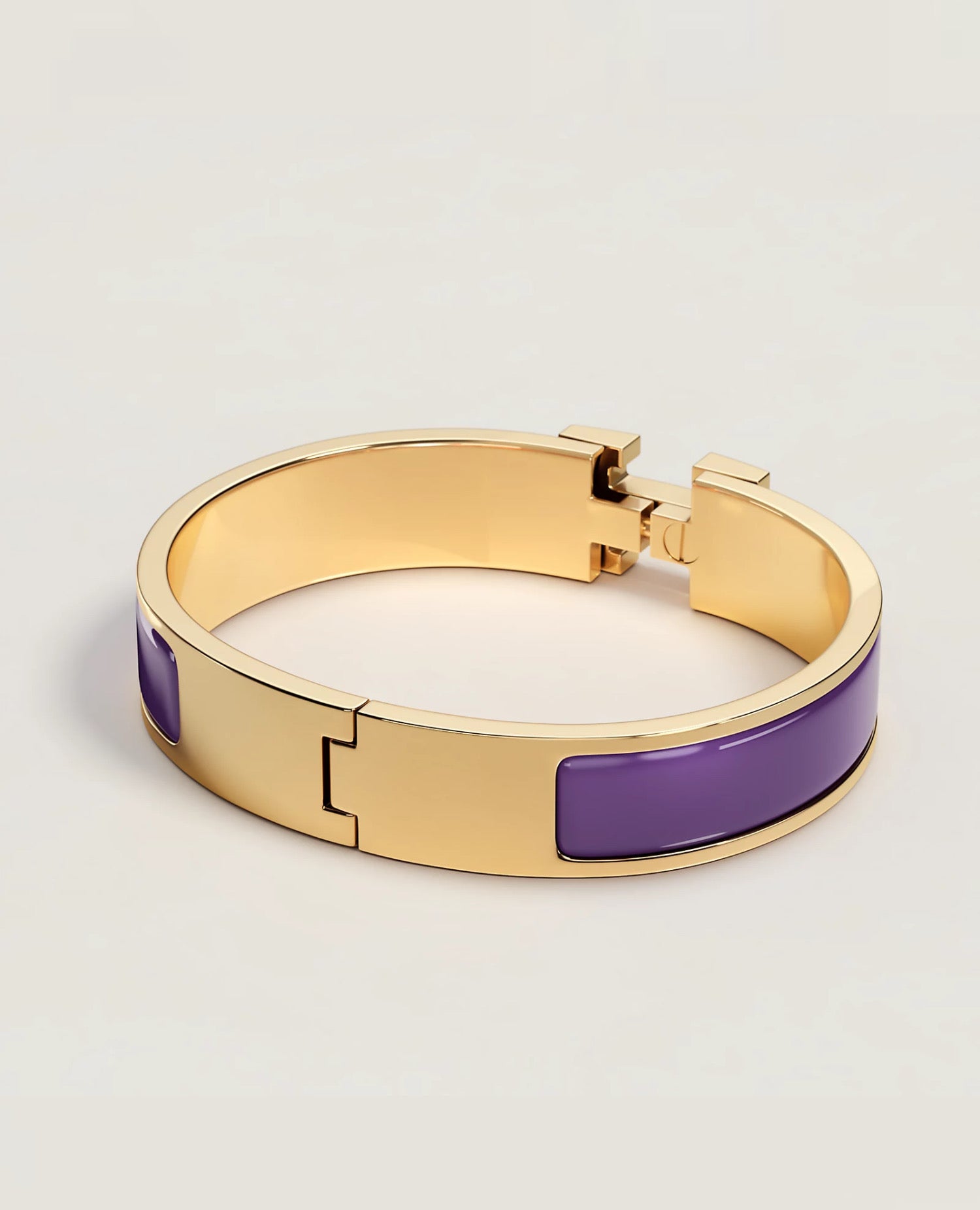 Hermès Clic H Bracelet Anemone lris
