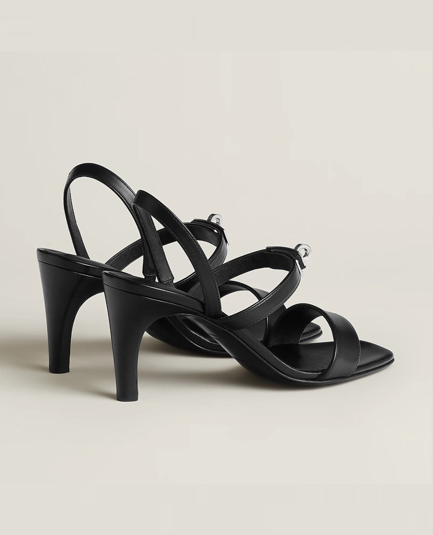 HMS Glamour 75 sandal Noir