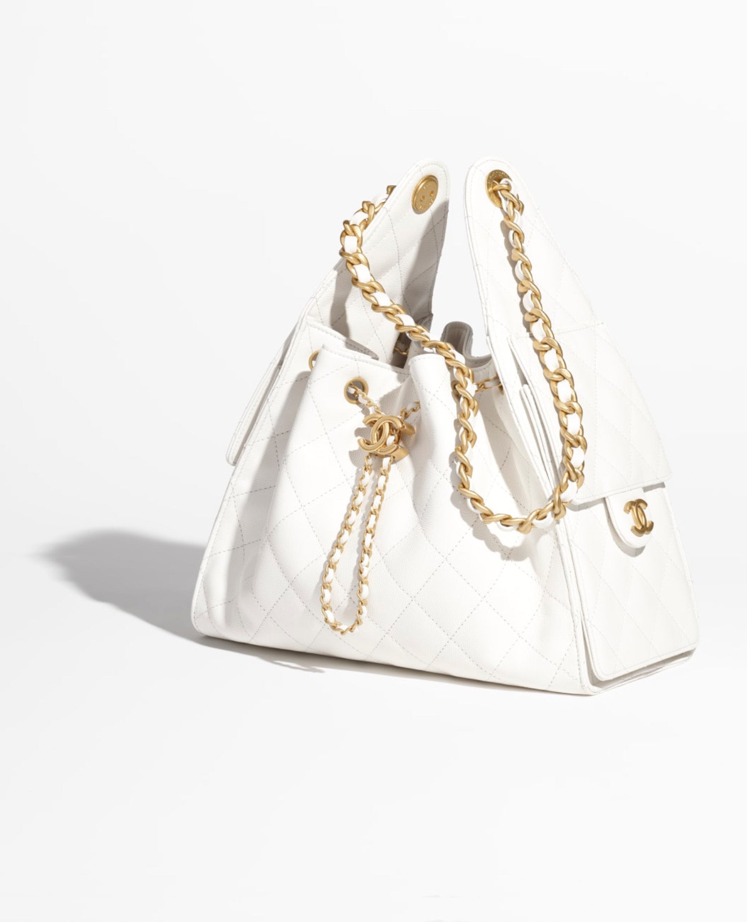 Coco 25 Small Handbag White