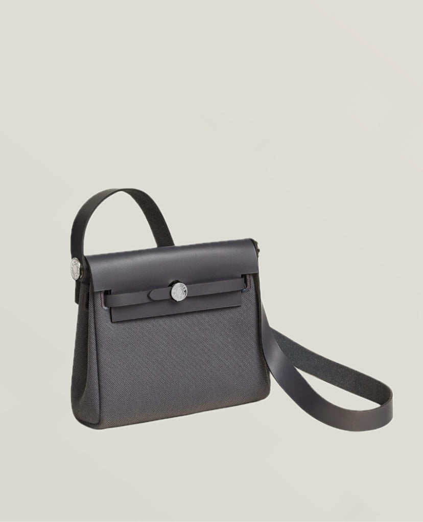 Hermès Herbag Zip 20 bag Grey