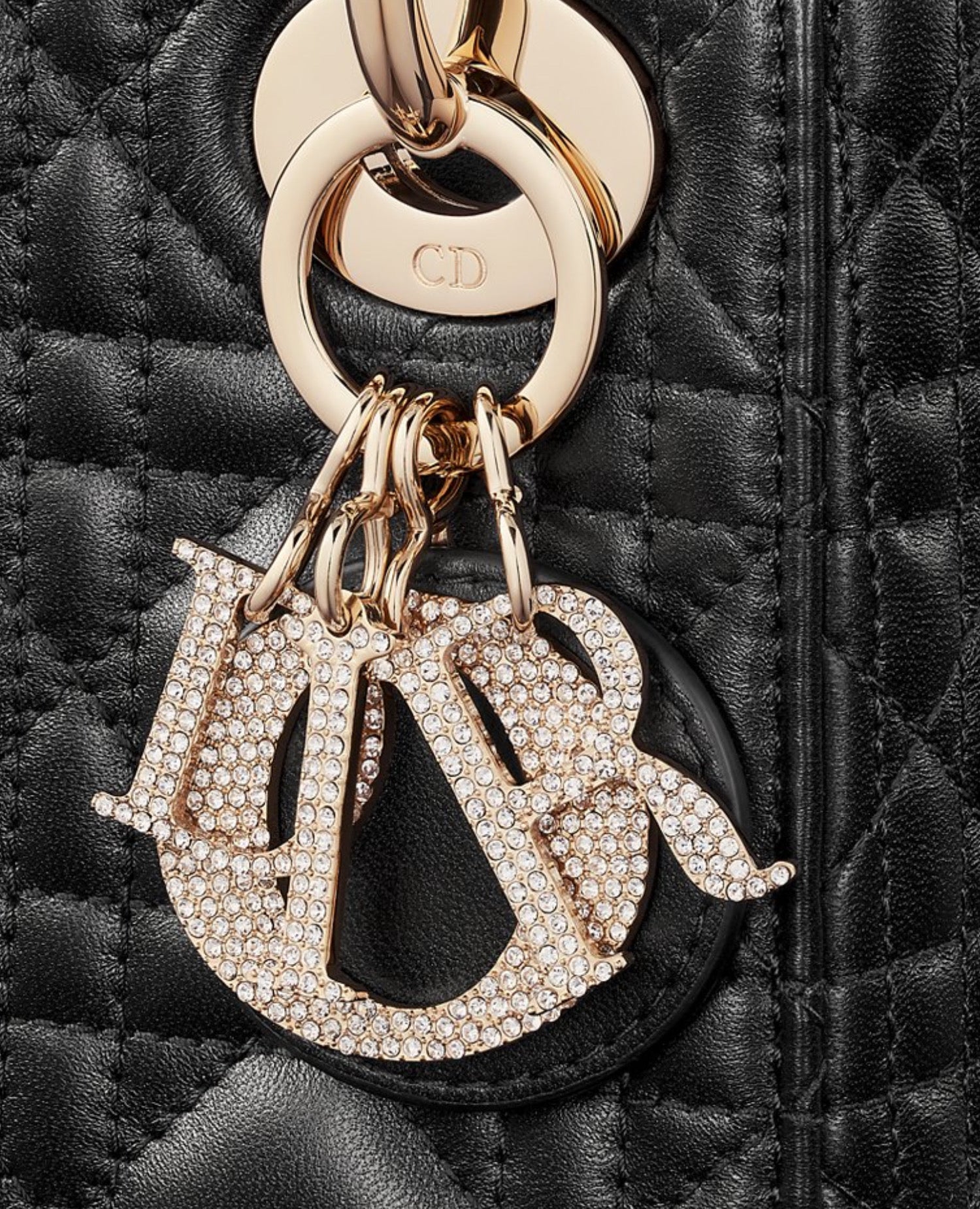 Christian Dior Mini Lady Dior Bag
Black
