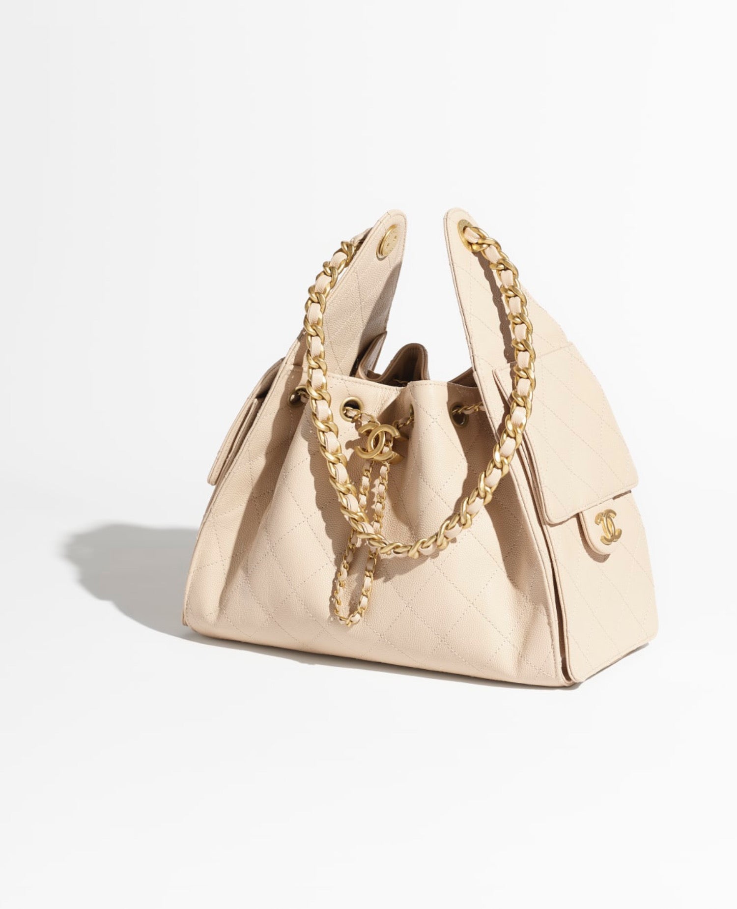 Coco 25 Small Handbag Beige