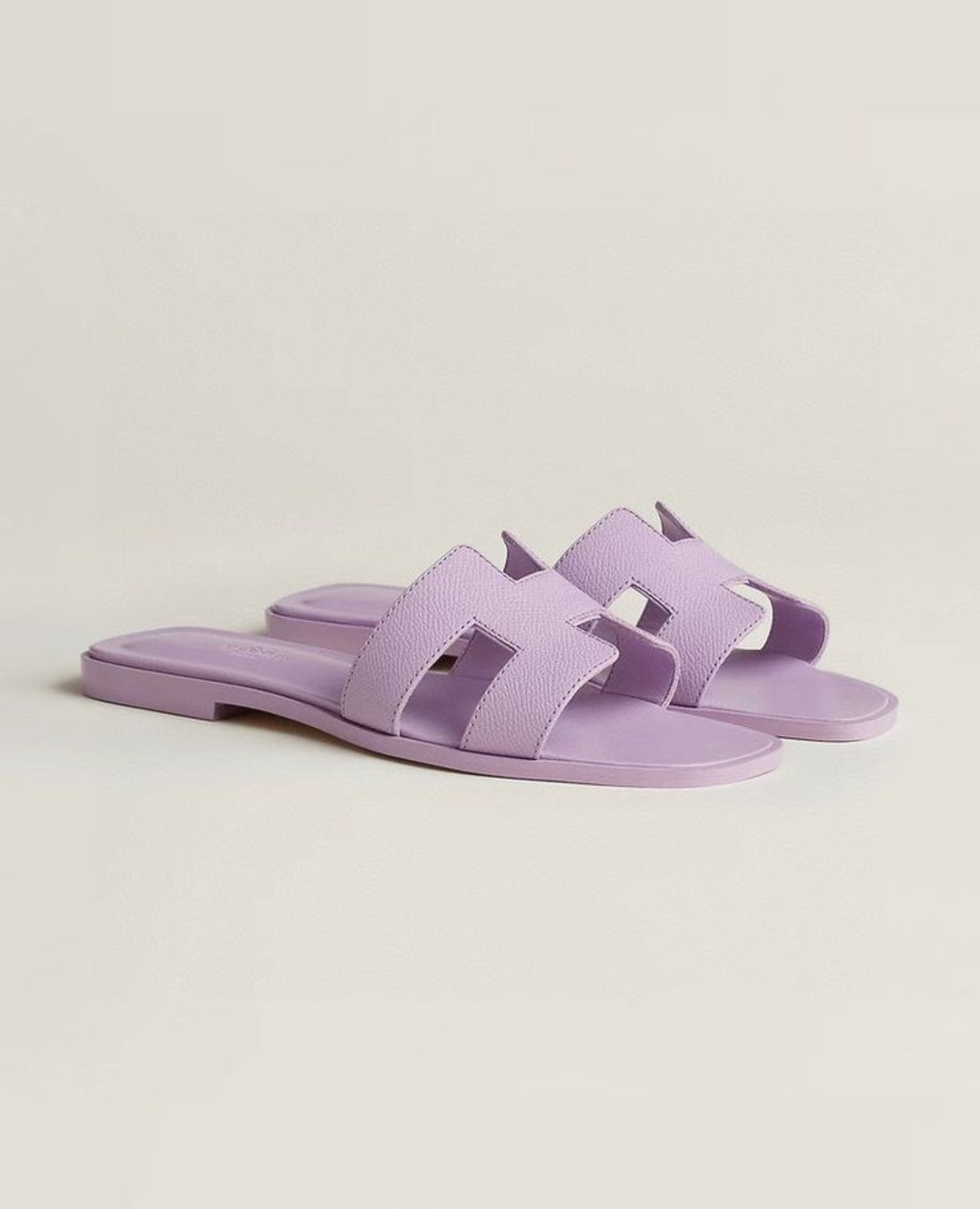 Hermès Oran Sandal Violet Amethyst
