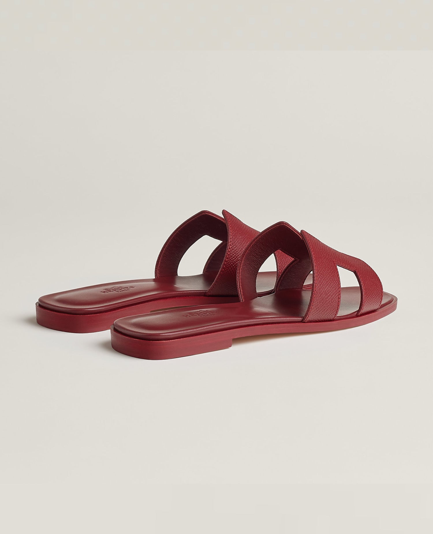 Hermès Oran Sandal Rouge H