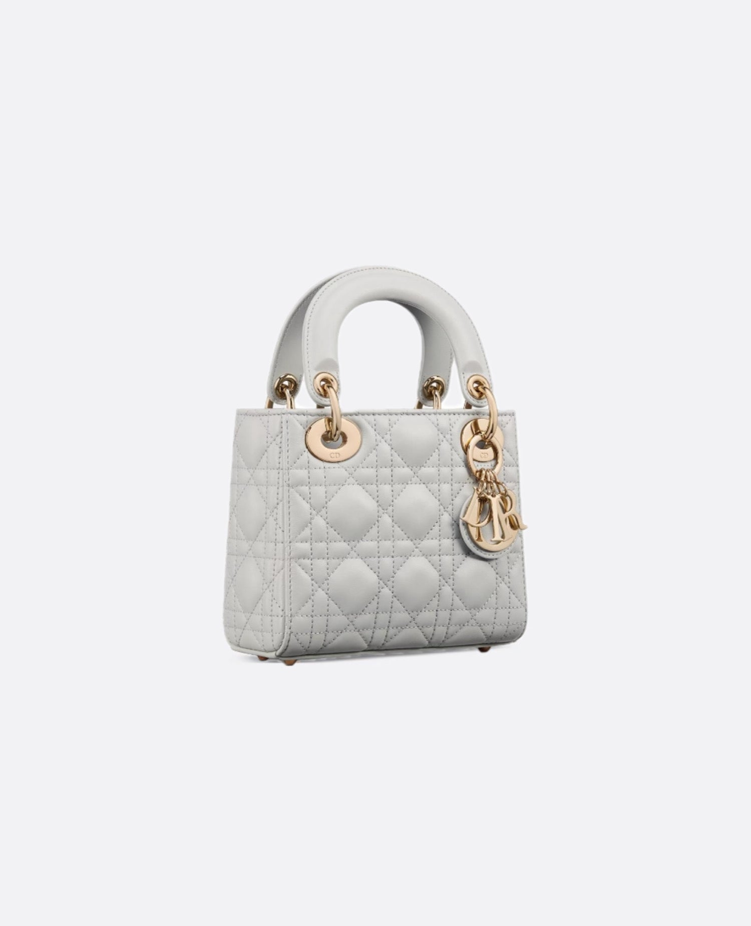 Christian Dior Mini Lady Dior Bag Cloud Gray