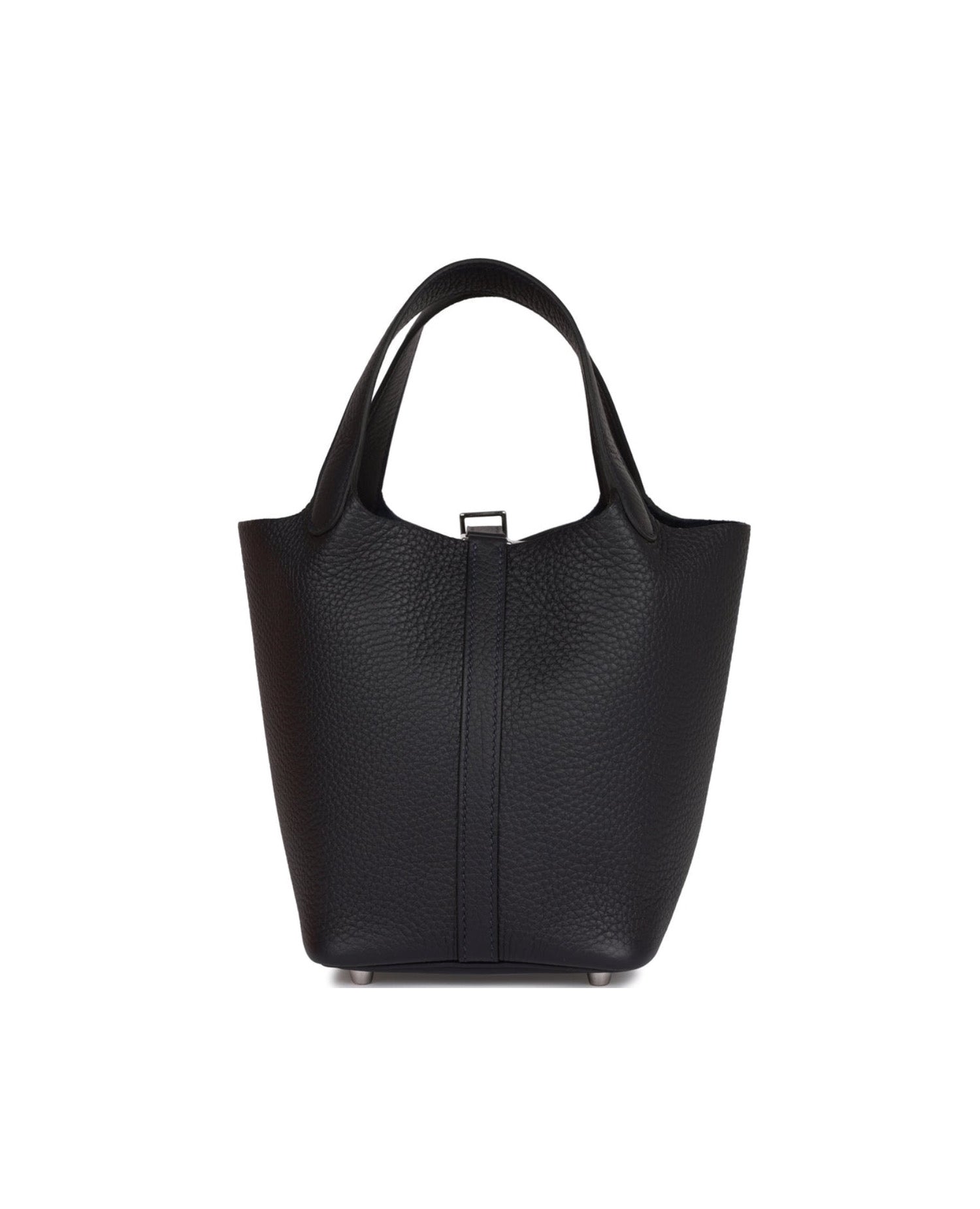 Hermès Picotin Lock 18 Black Silver Hardware