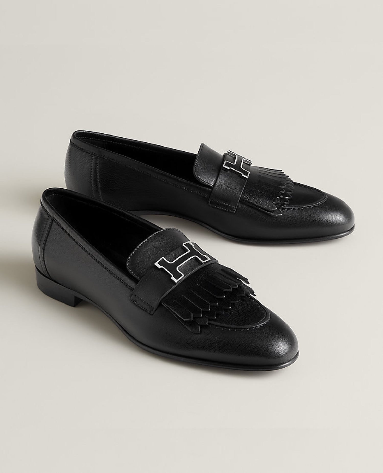 Hermès Paris loafer Noir H Black