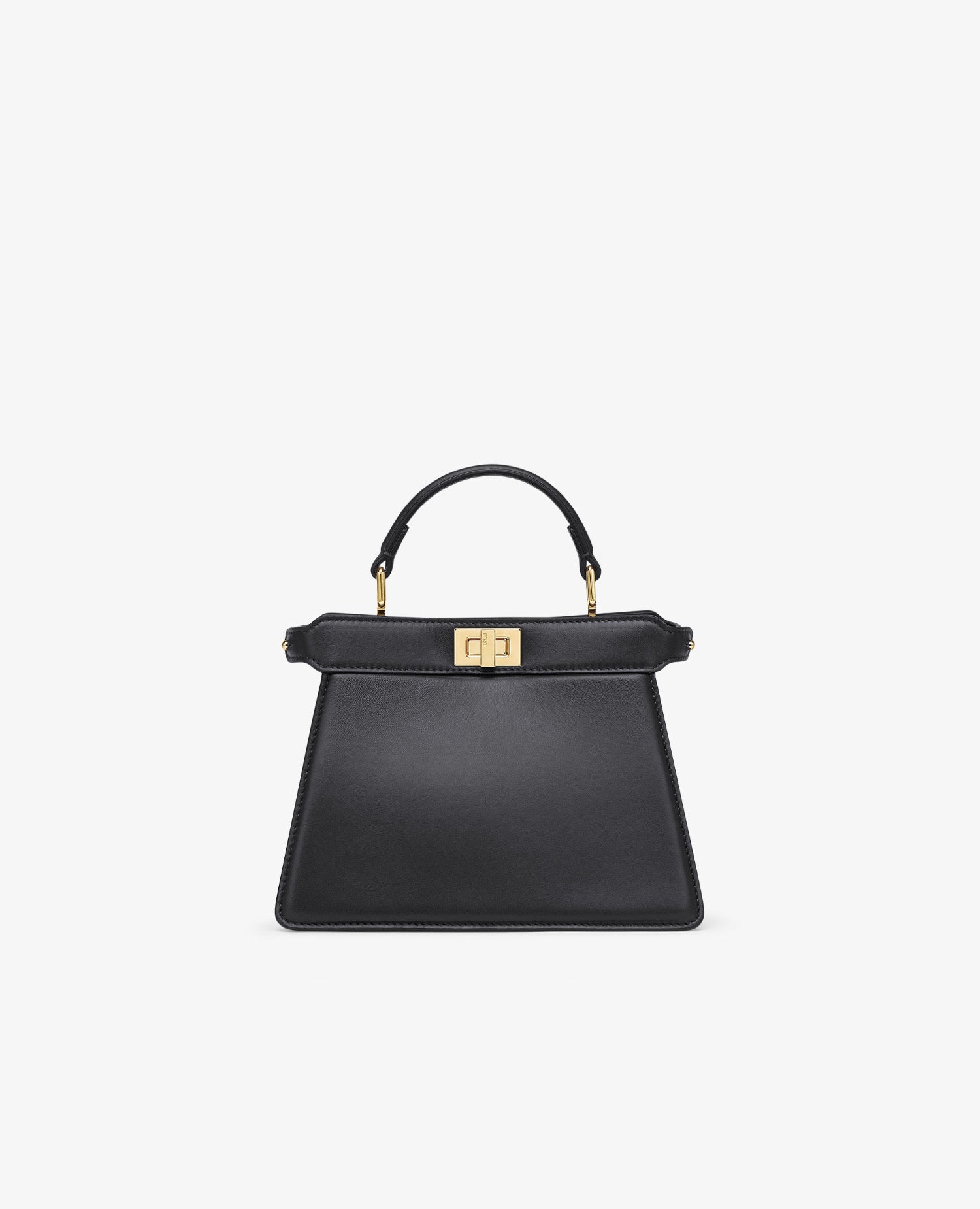 Fendi Peekaboo ISeeU Petite Black Nappa Leather