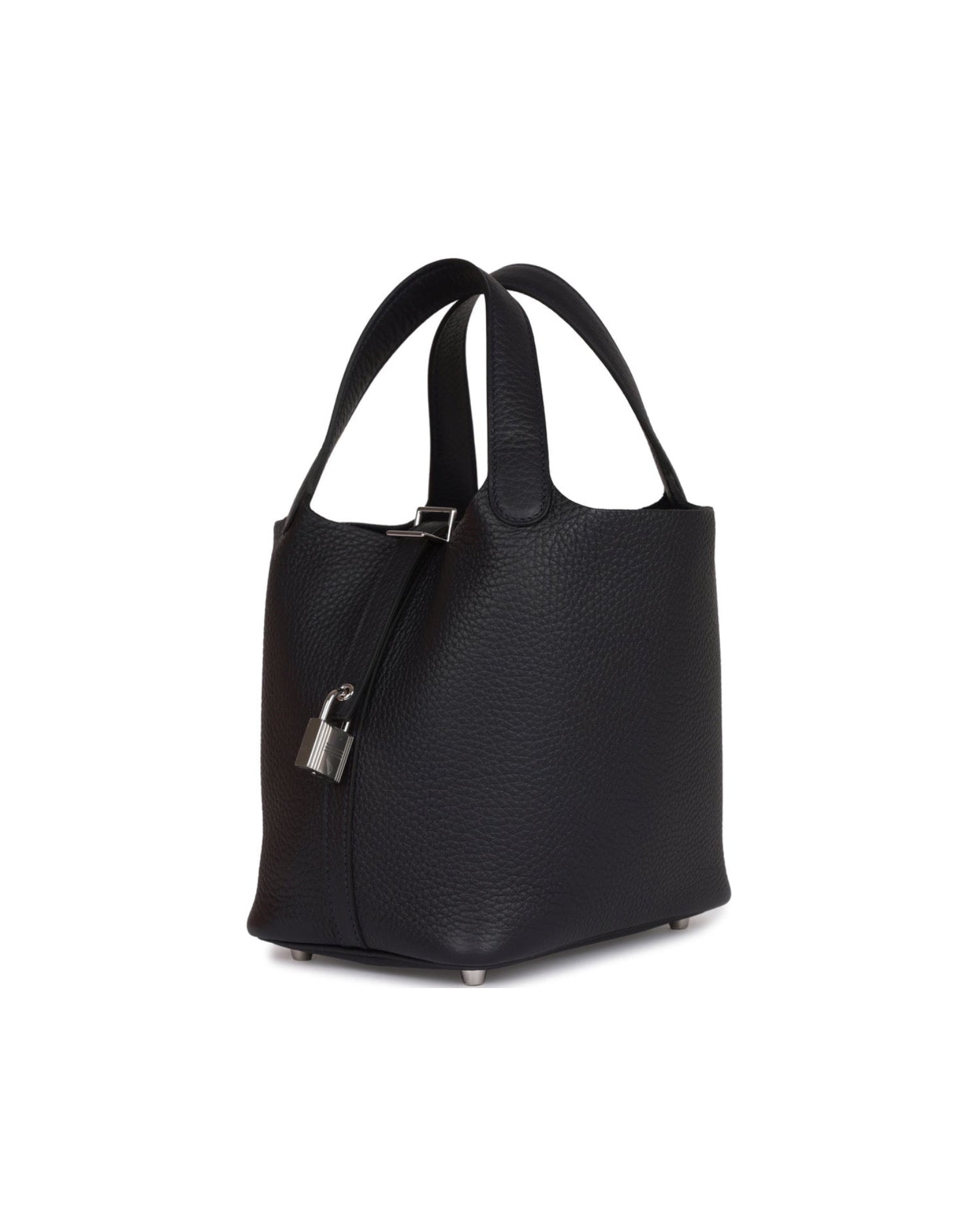 Hermès Picotin Lock 18 Black Silver Hardware