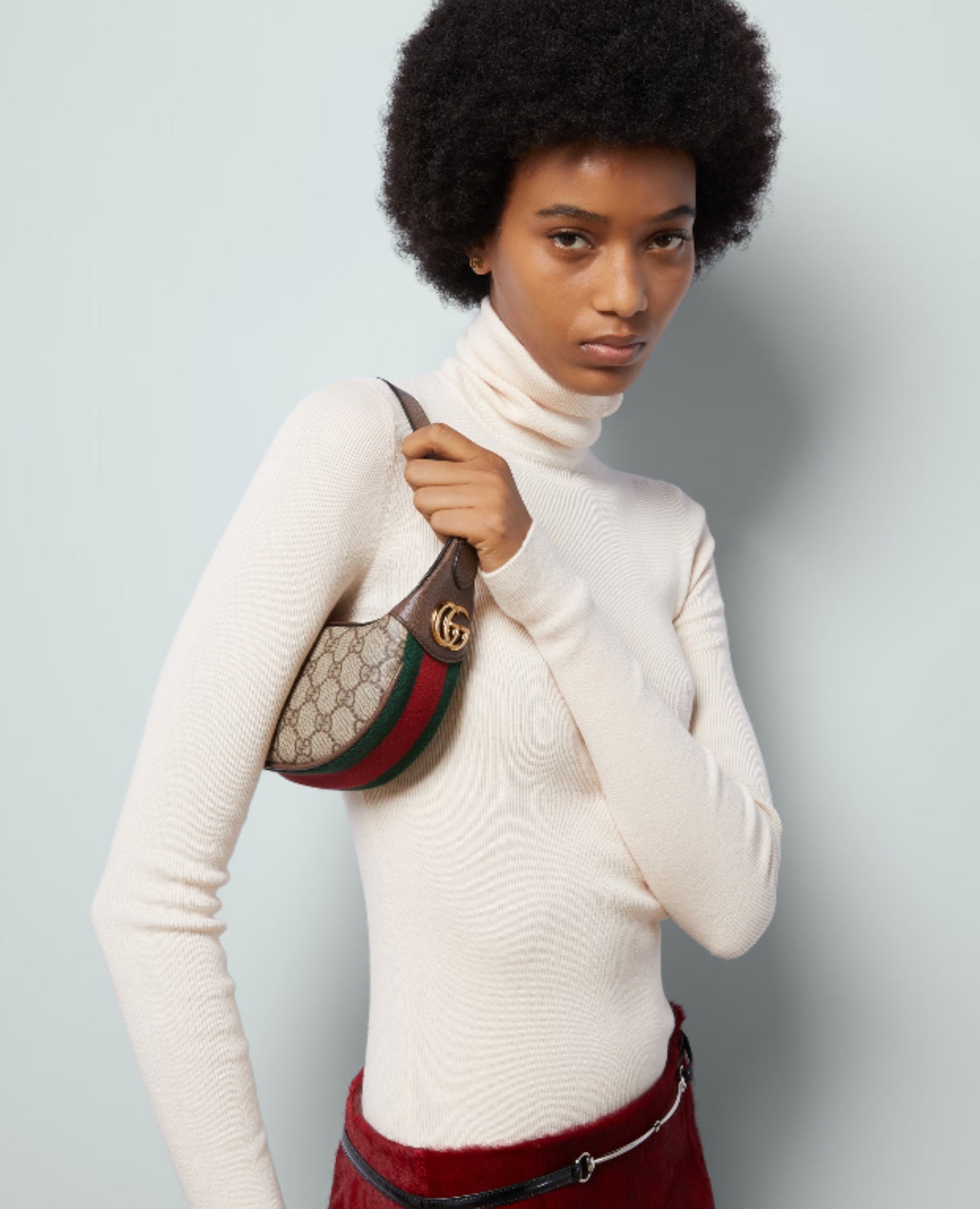 Gucci Ophidia GG Mini Bag Brown