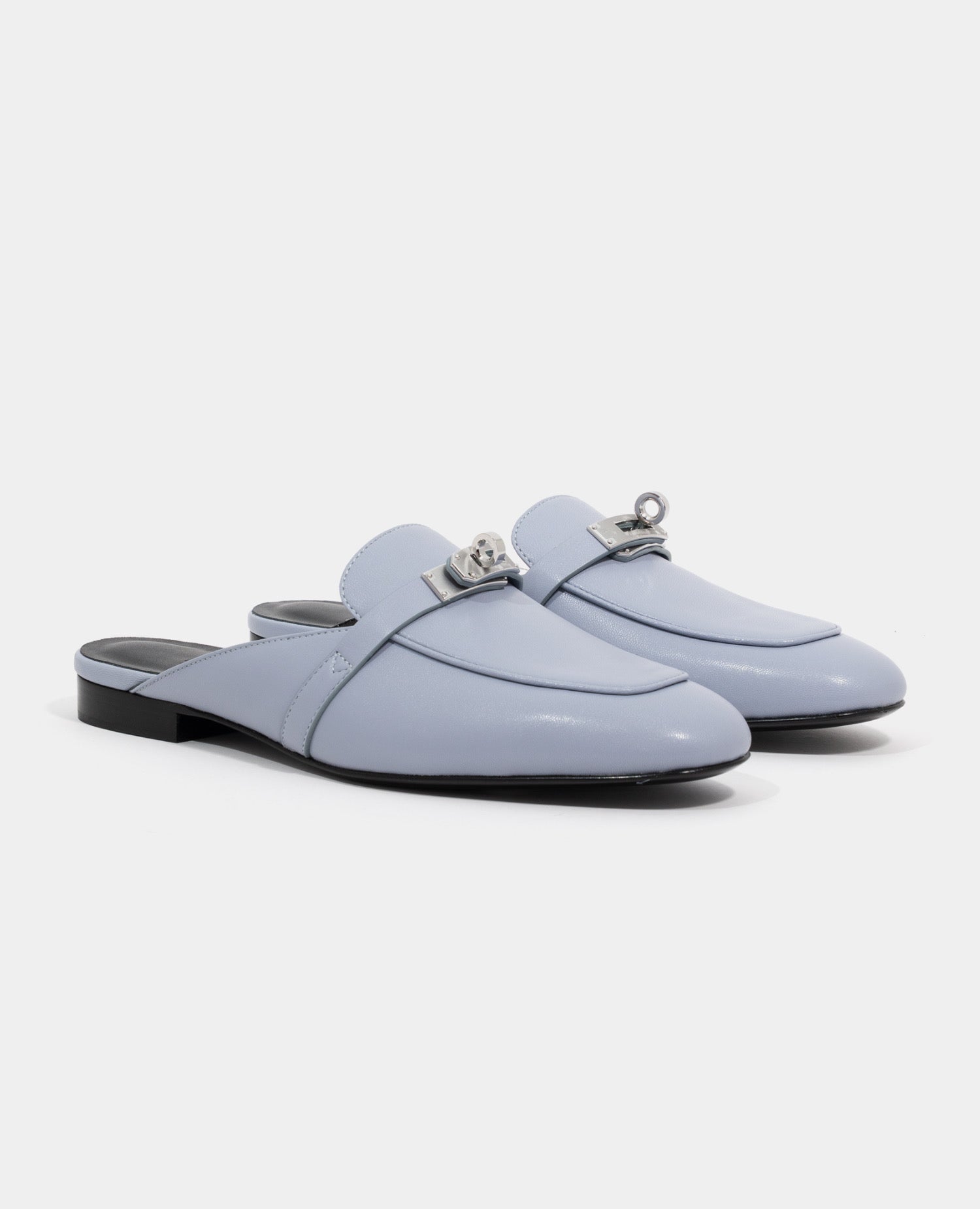 Hermès Oz Mule Light Blue