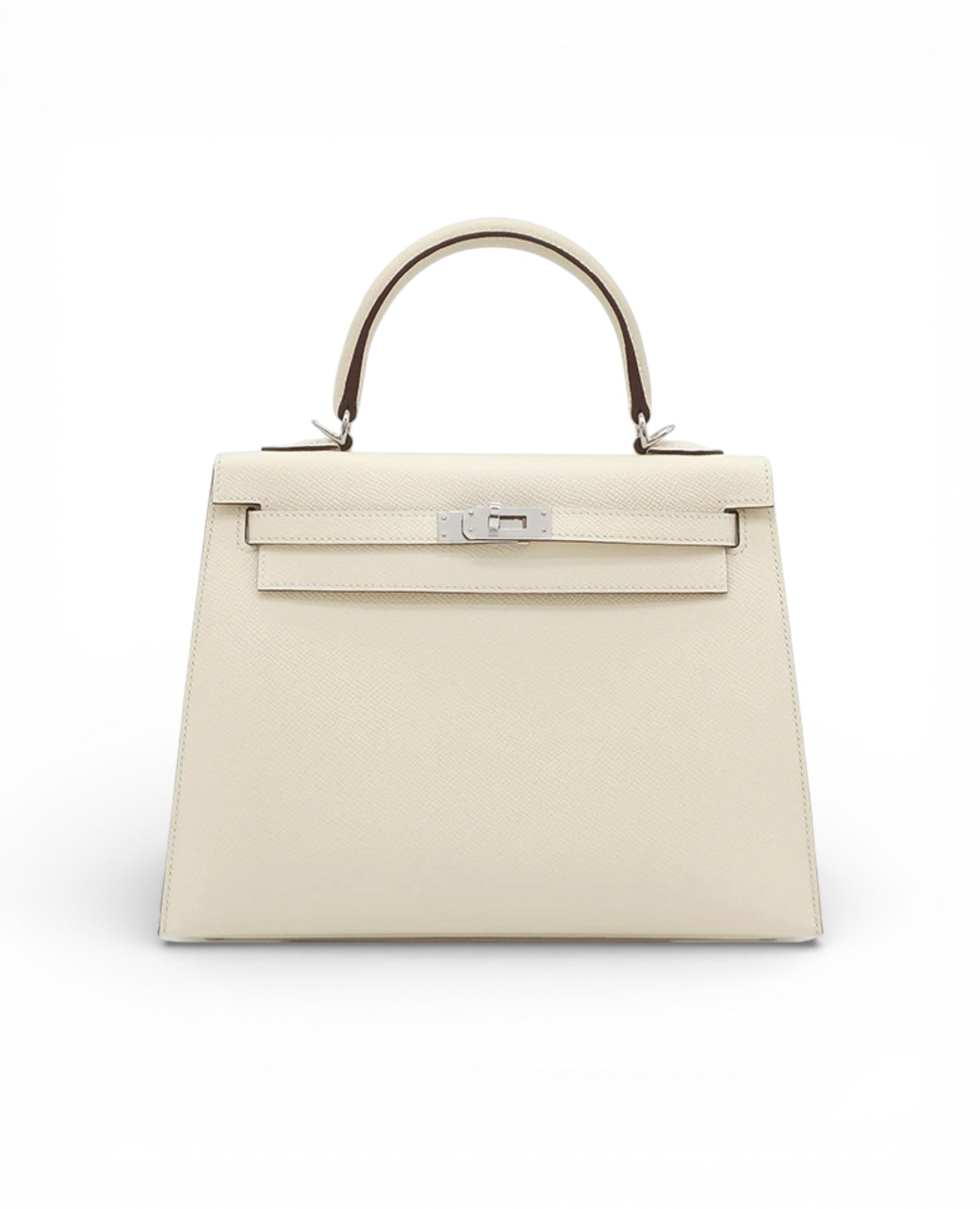 HMS Kelly 25 Epsom Sesame Silver Hardware