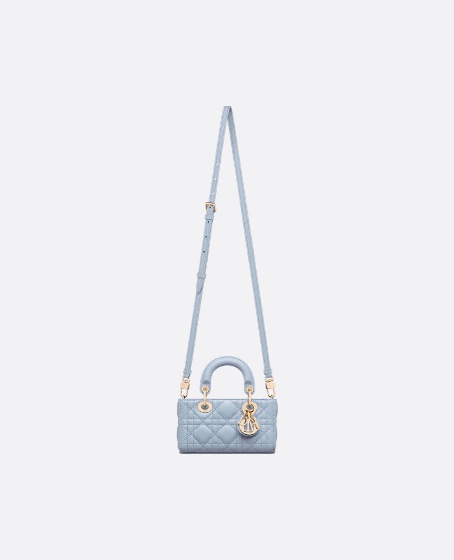 Christian Dior Lady D-Joy Micro Bag Pale Blue