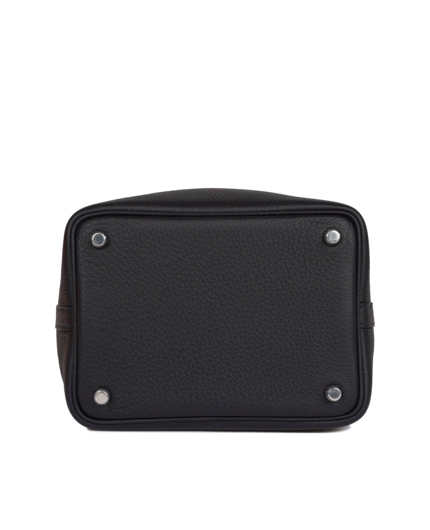 Hermès Picotin Lock 18 Black Silver Hardware
