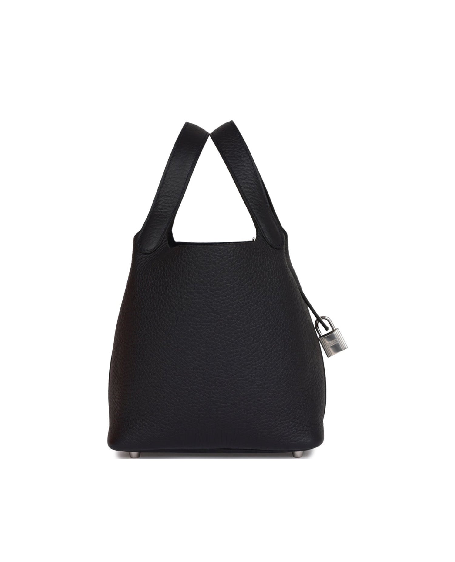 Hermès Picotin Lock 18 Black Silver Hardware