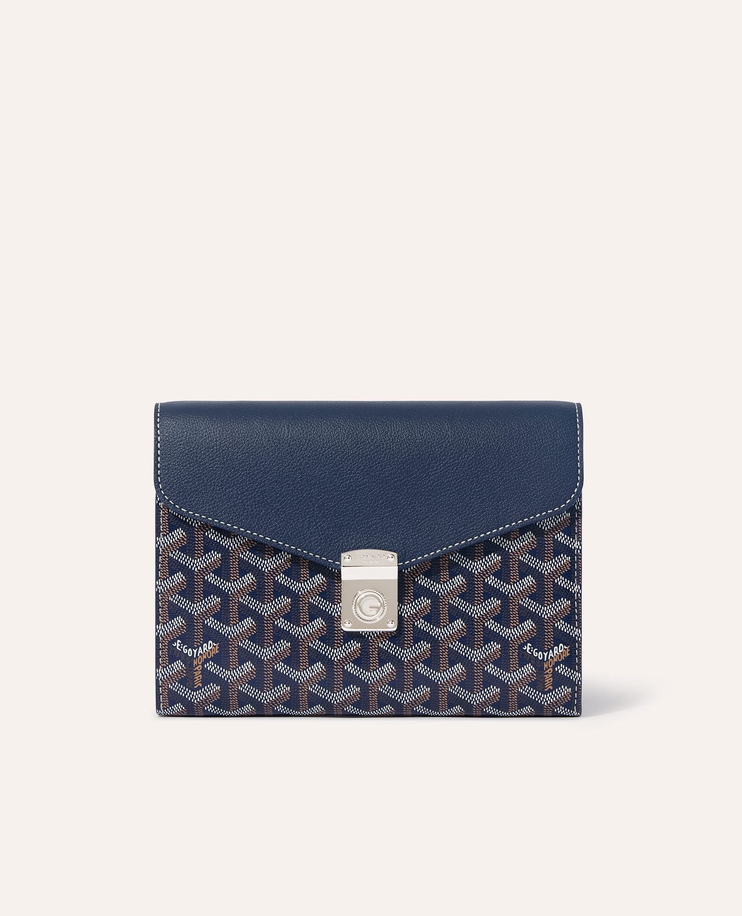 Goyard Chypre Wallet-Pouch Navy Blue