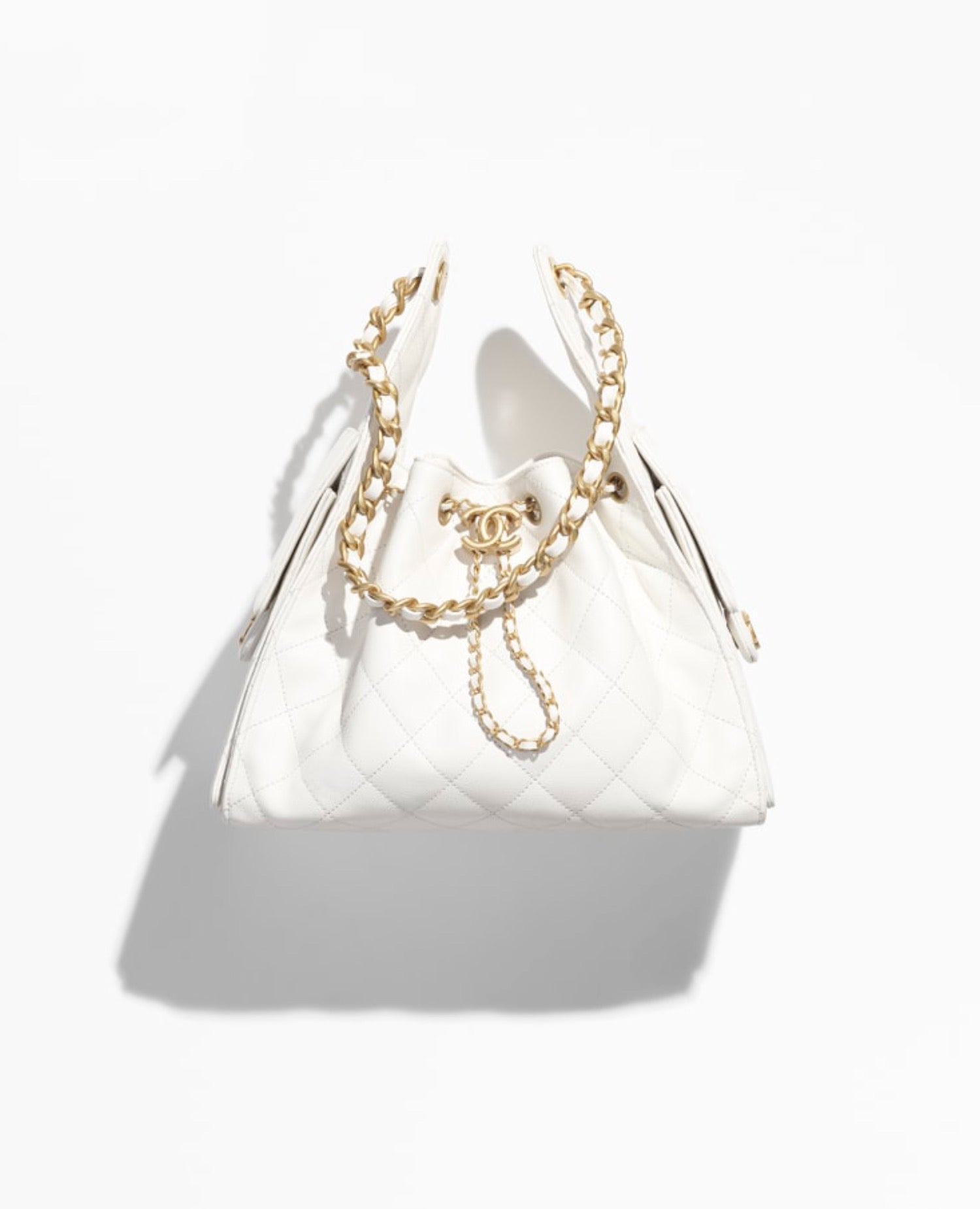 Coco 25 Small Handbag White