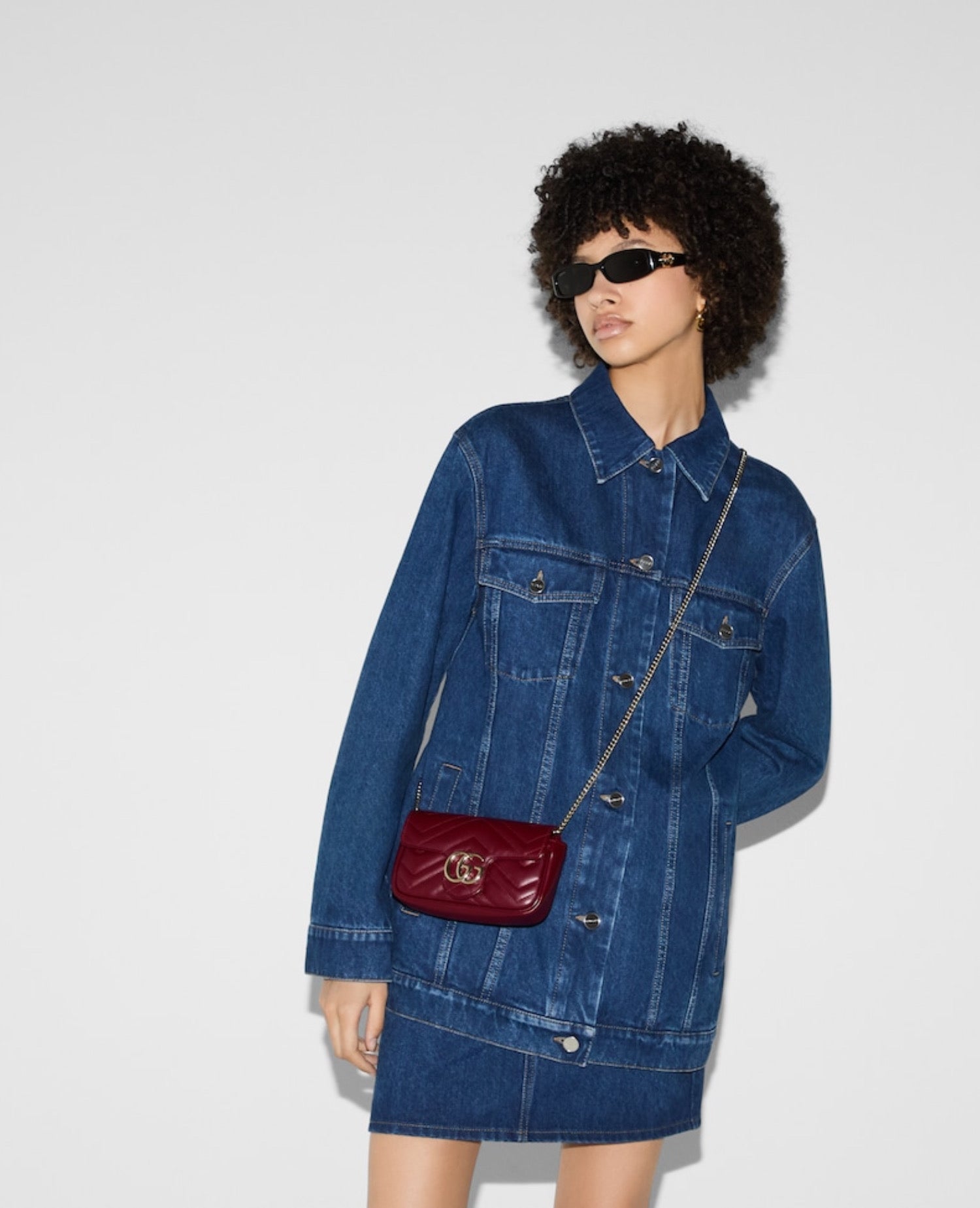 Gucci GG Marmot Super Mini Red