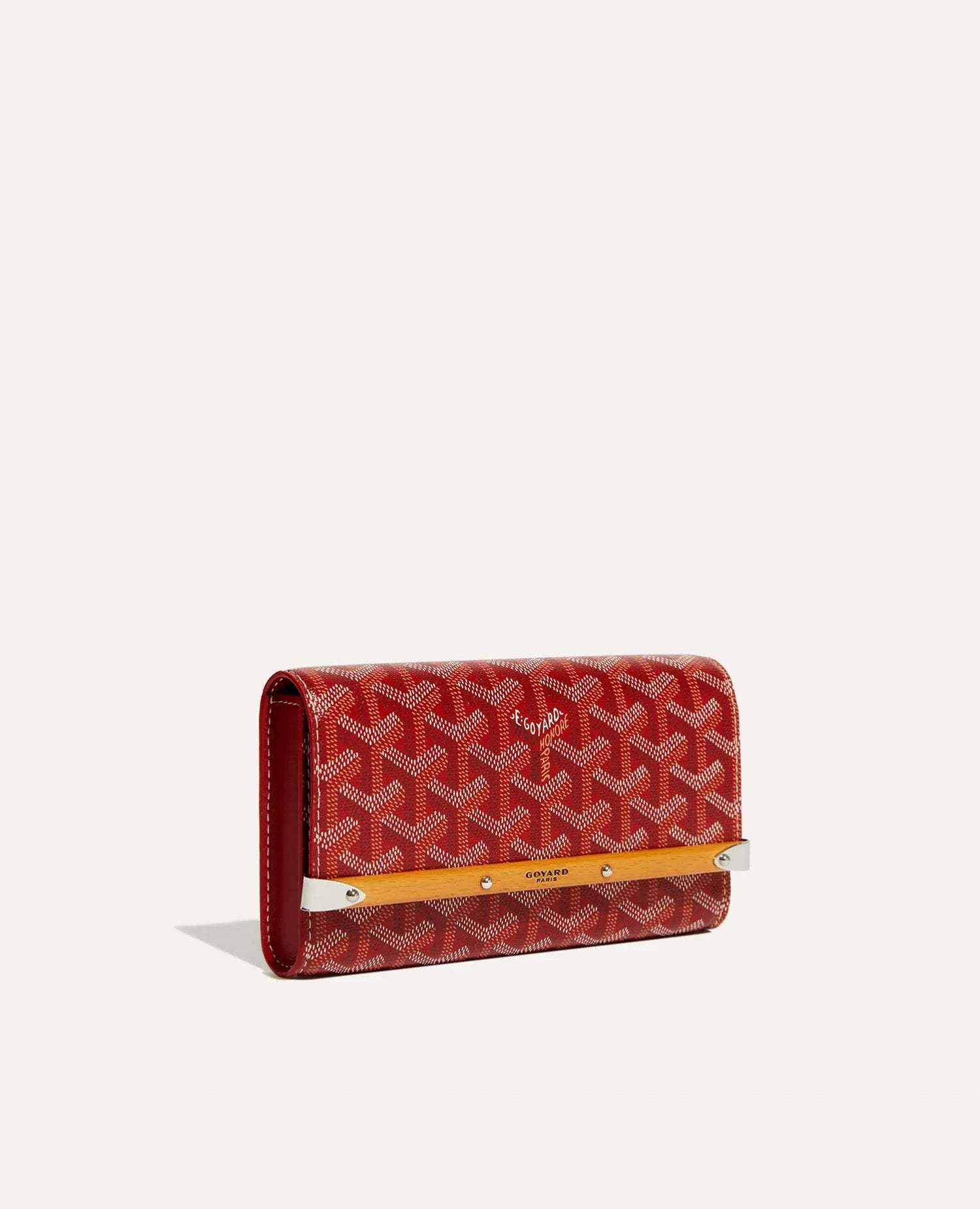Goyard Monte-Carlo Mini Case Red