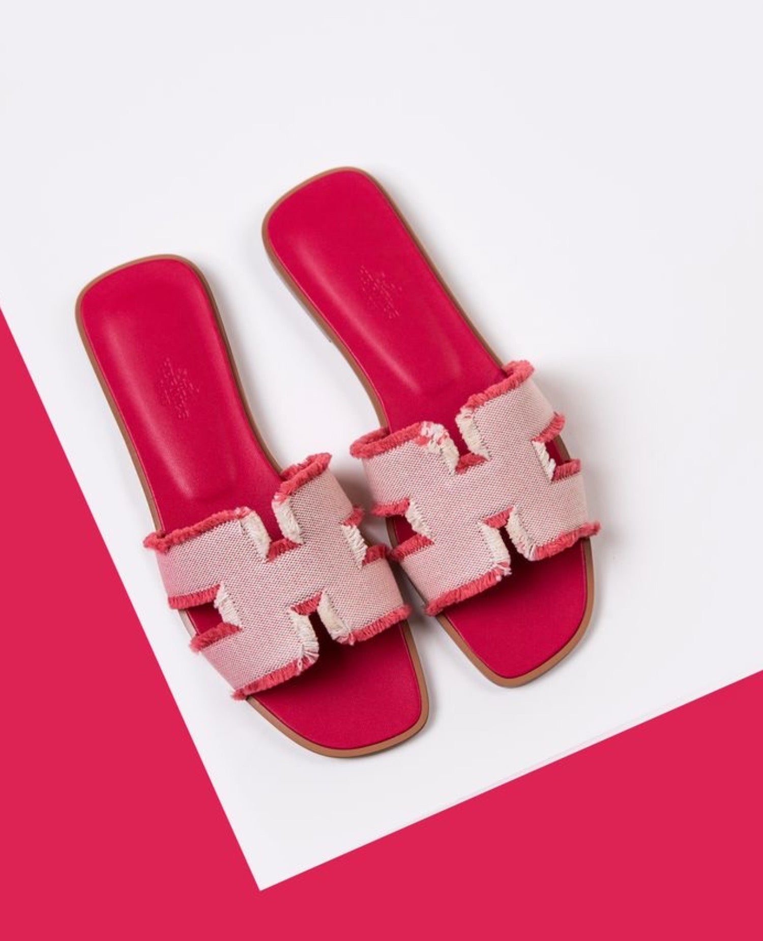 Hermès Oran Sandal Raspderry Pink