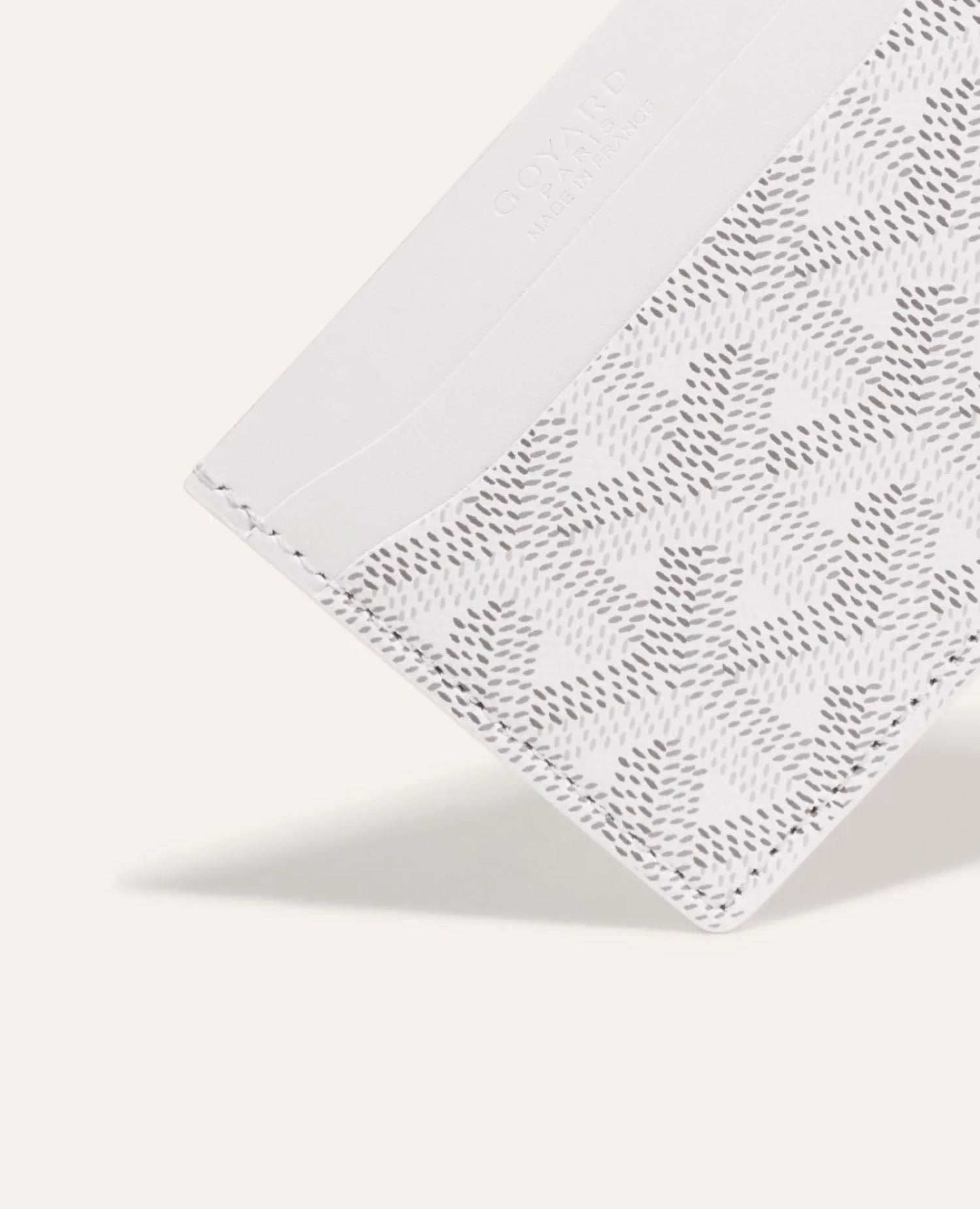 Goyard Saint-Sulpice Card Wallet White