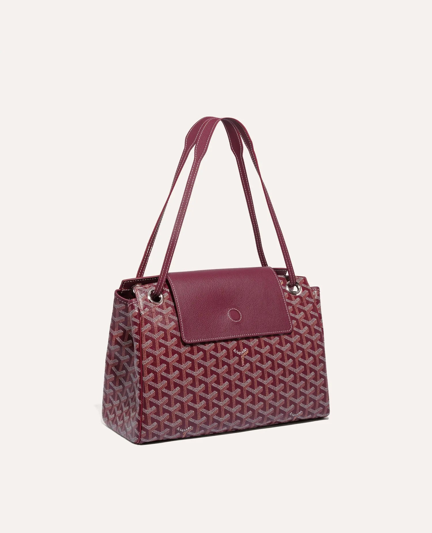 Goyard Rouette Souple Bag Burgundy