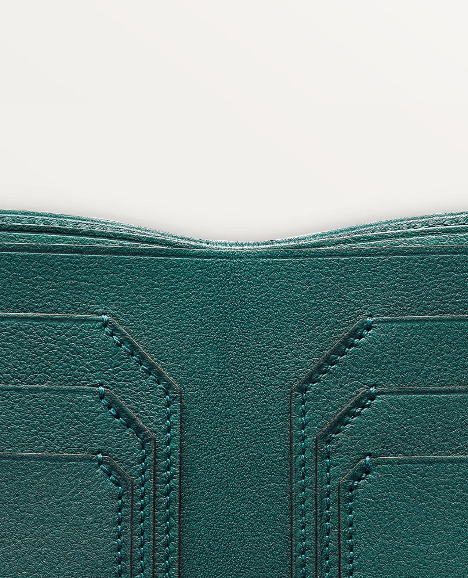 Cartier 6-Credit Card Wallet Peacock-Green