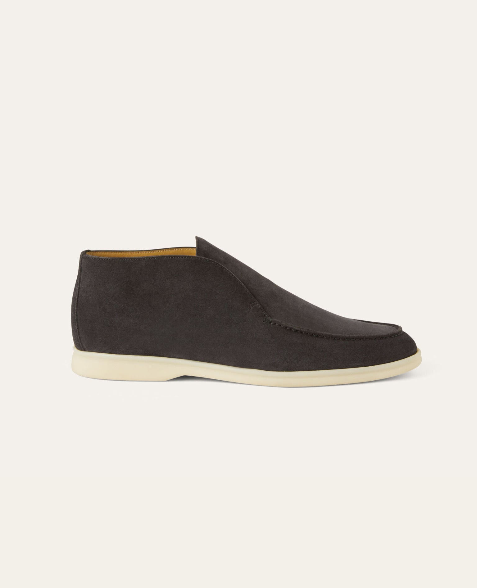 Loro Piana Open Walk Ankle Boot Caviar