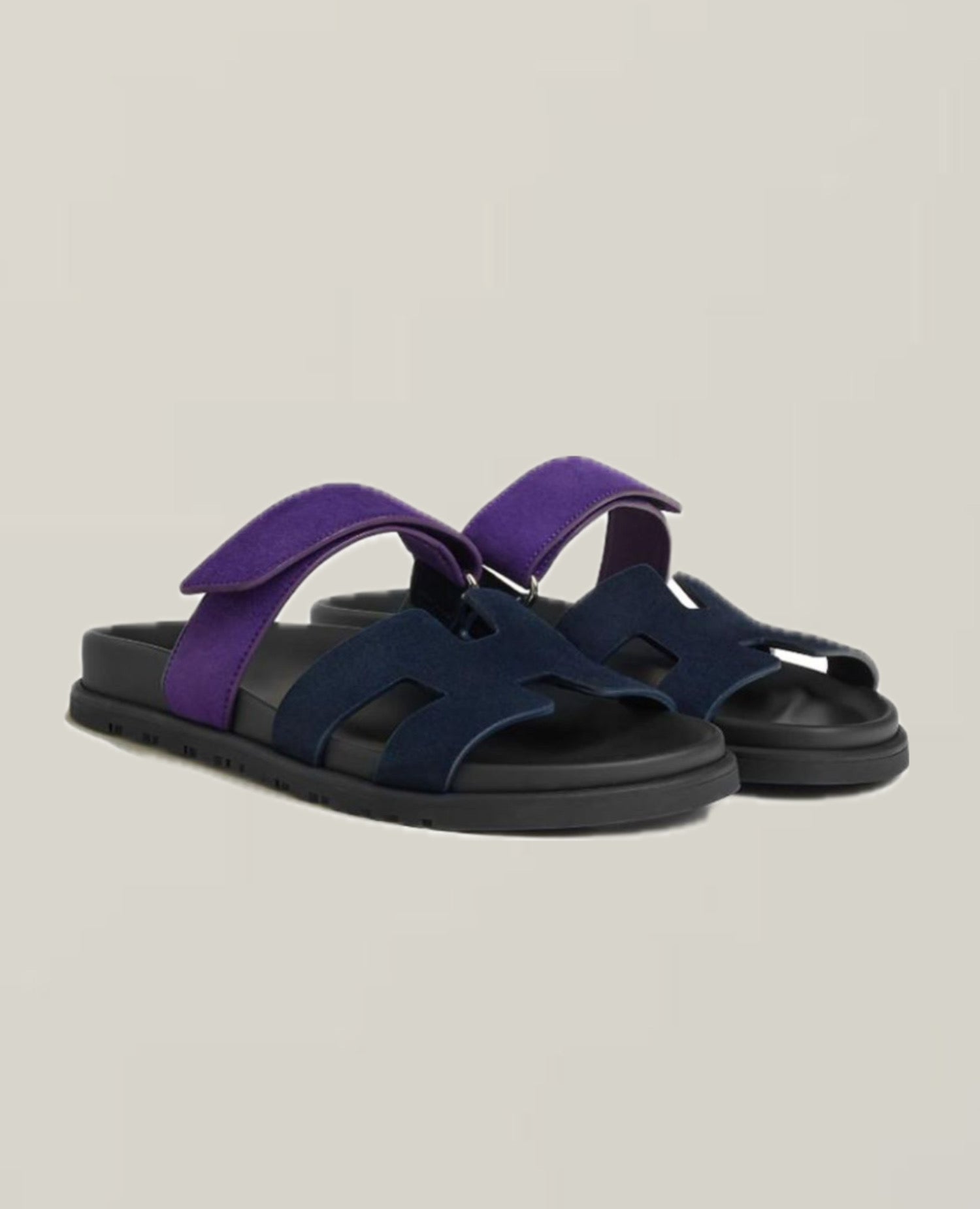 Hermès Chypre Sandal Marine / Violet Majorette