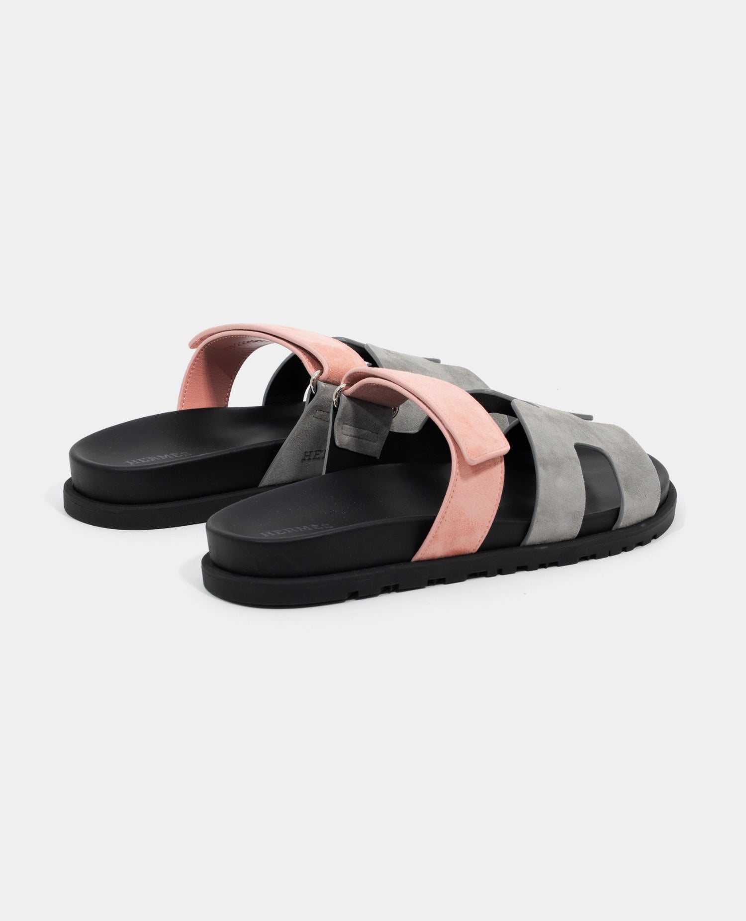 Hermès Chypre Sandal Pink/Grey
