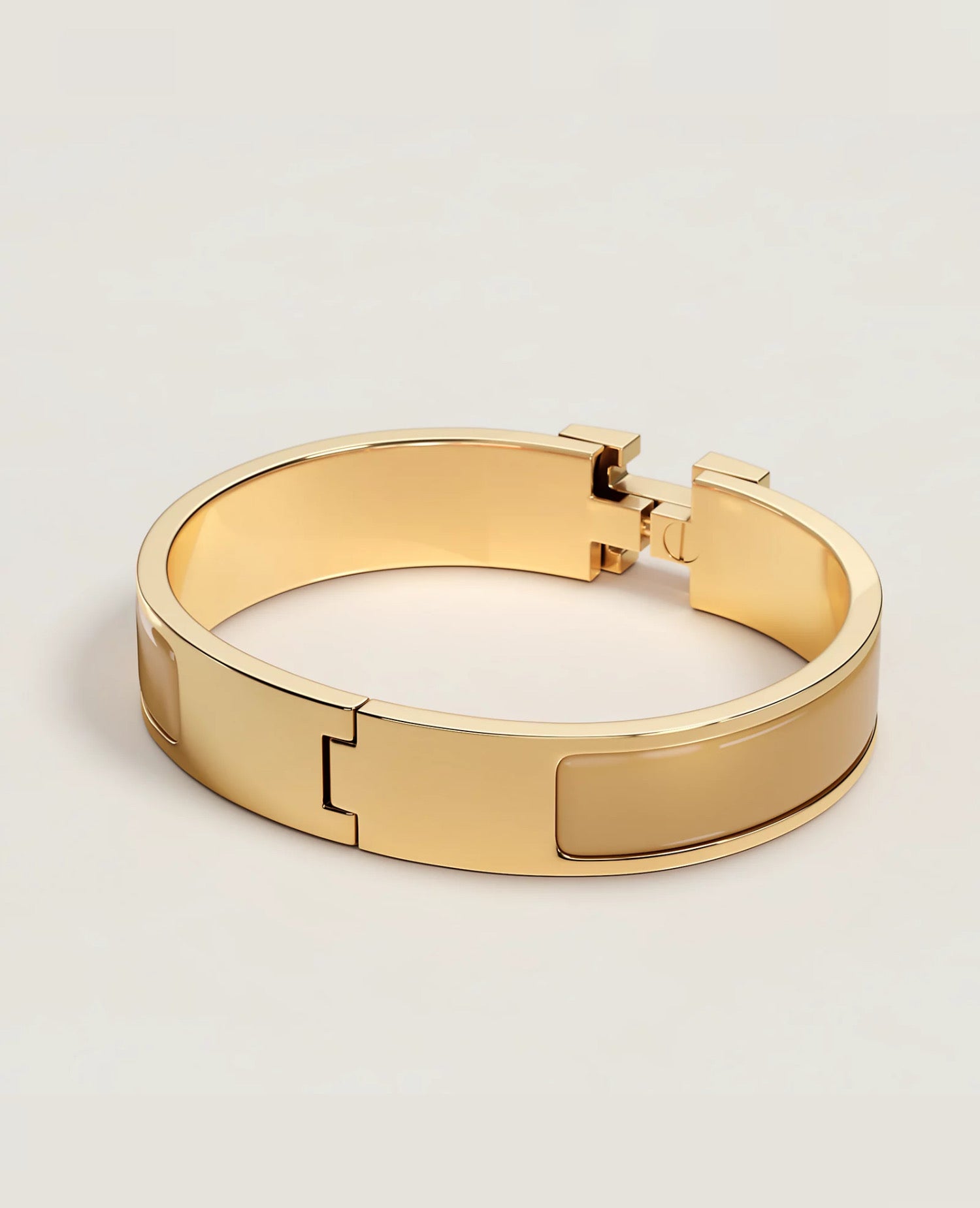 Hermès Clic H Bracelet Sable