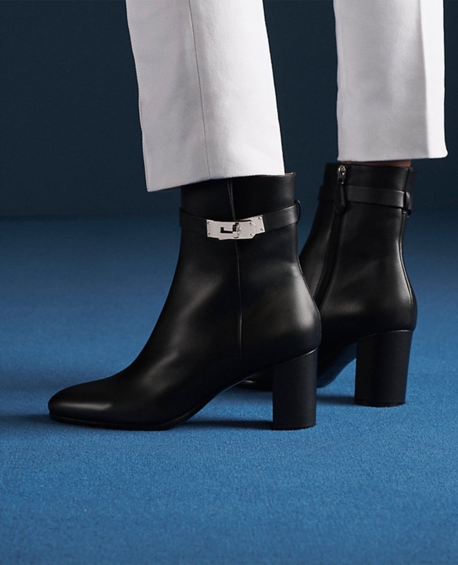 Hermès Saint Germain ankle boot Noir