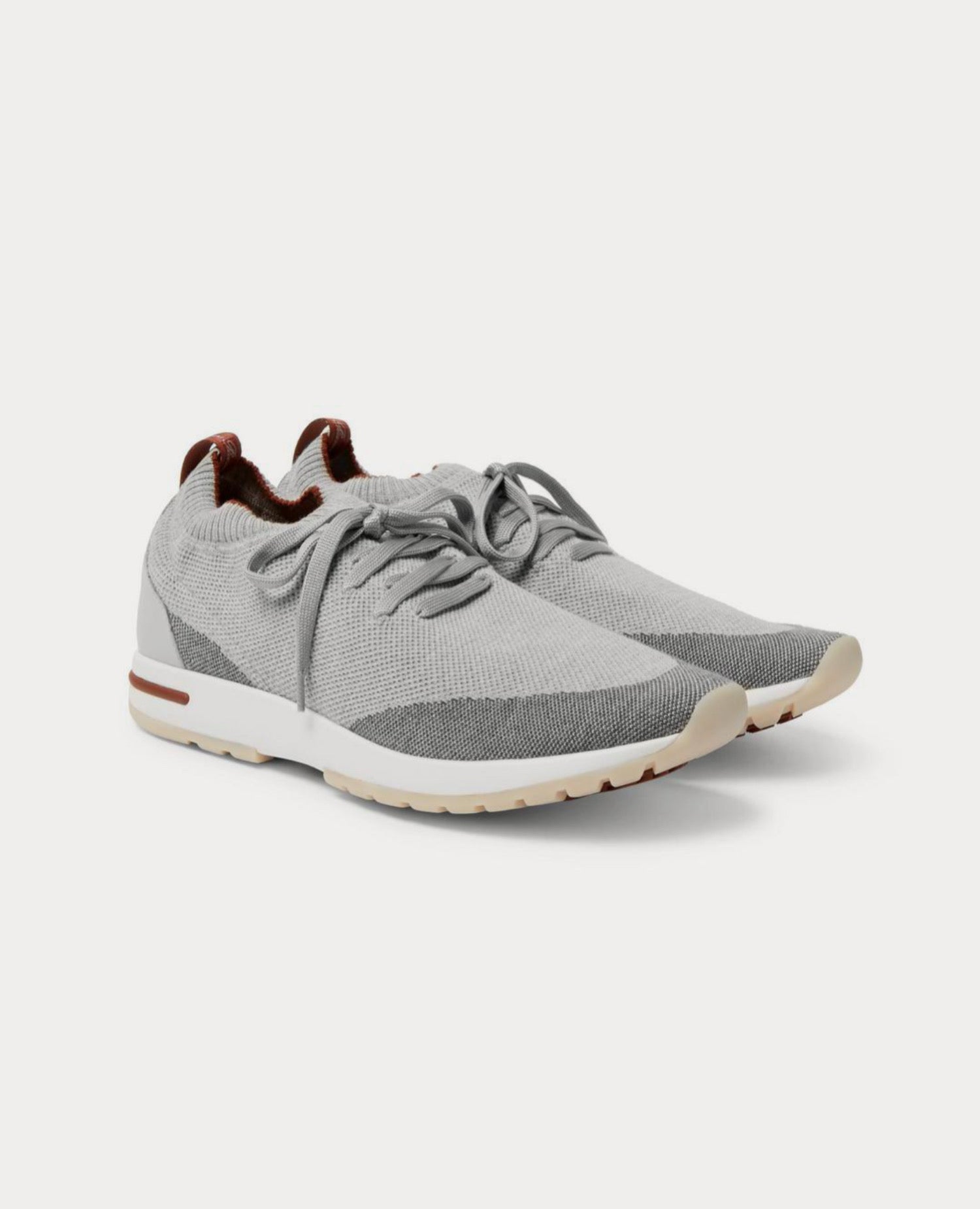 Loro Piana 360 LP Flexy Walk Sneaker Wool Grey Mix