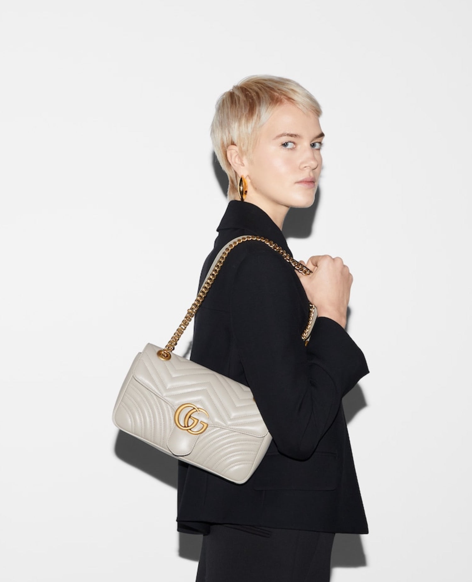 حقيبة كتف صغيرة من غوتشي جي جي مارمونت