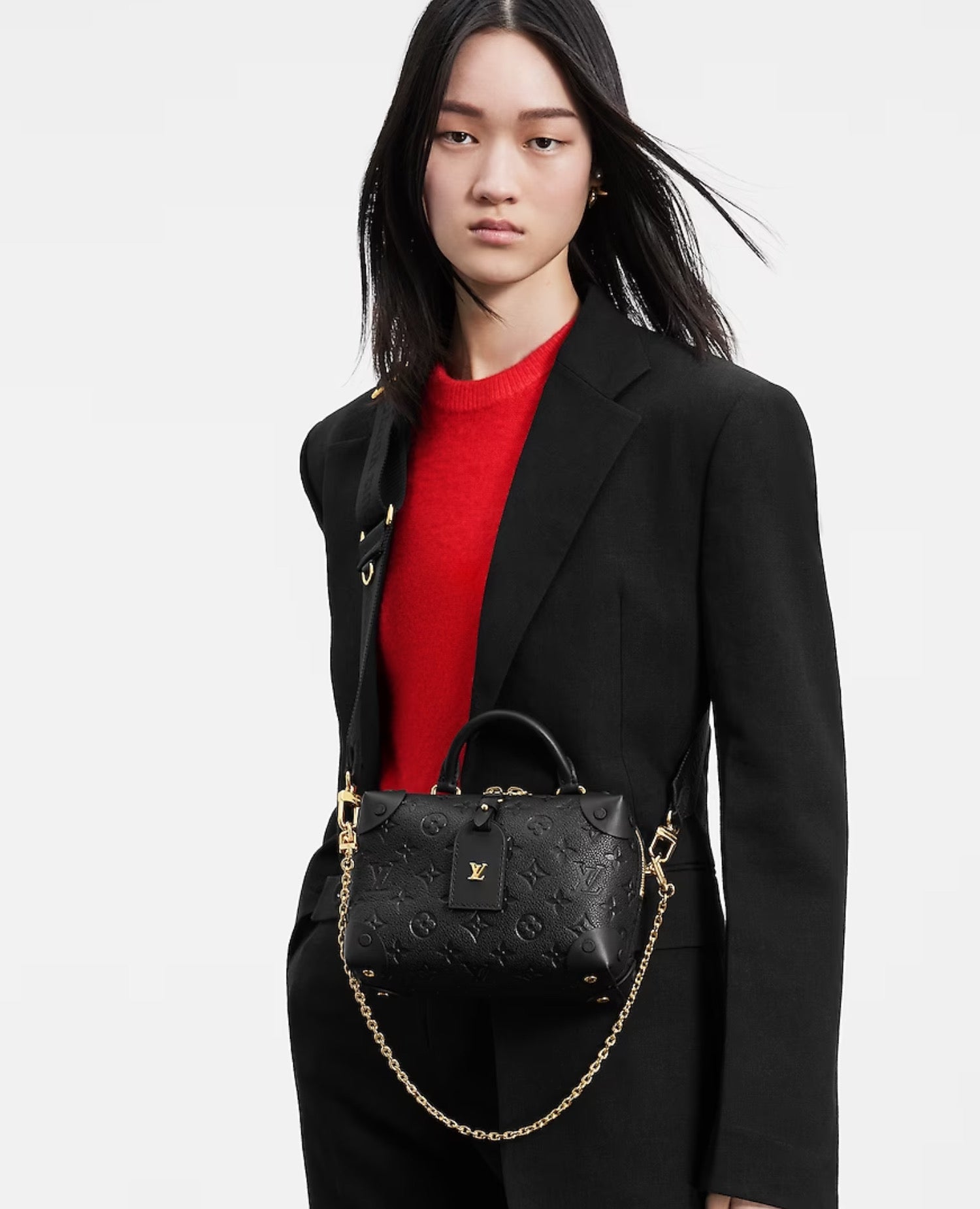 Louis Vuitton Petite Malle Souple Black