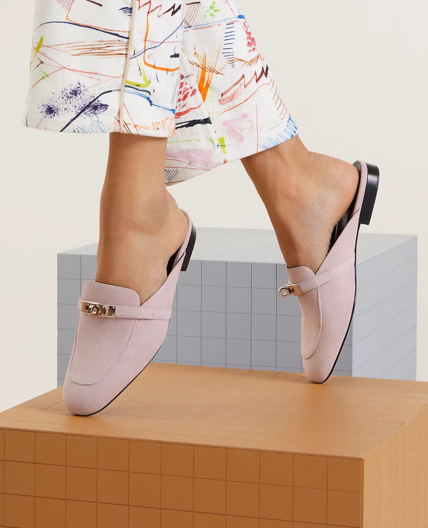 HMS Oz Mule Rose Porcelaine