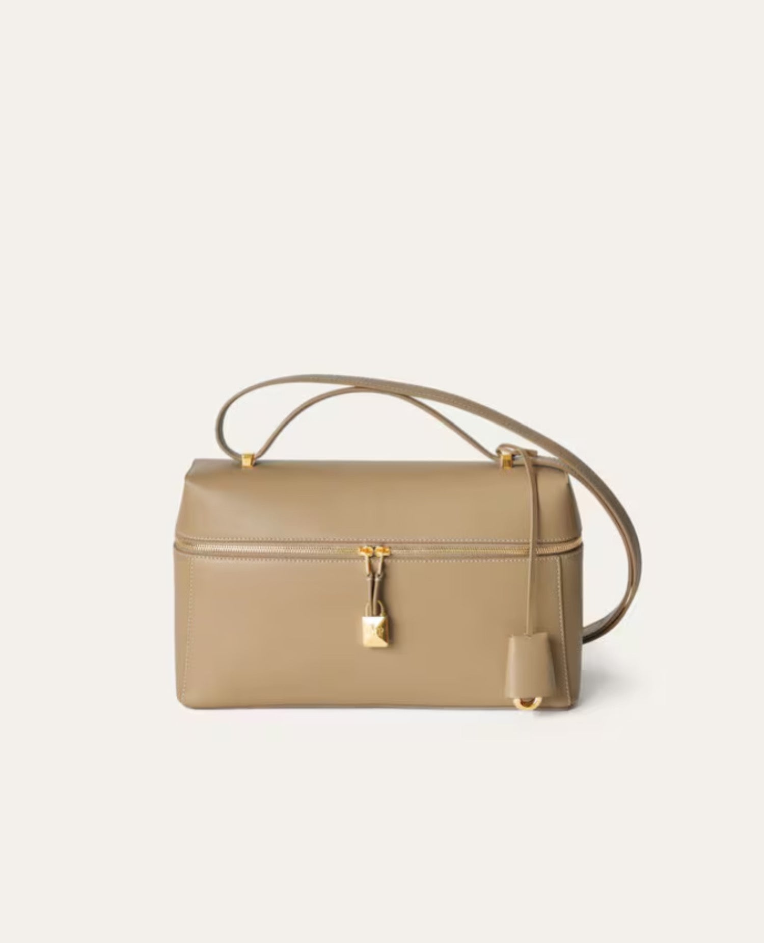 Loro Piana Extra Bag L27 Light Bamboo