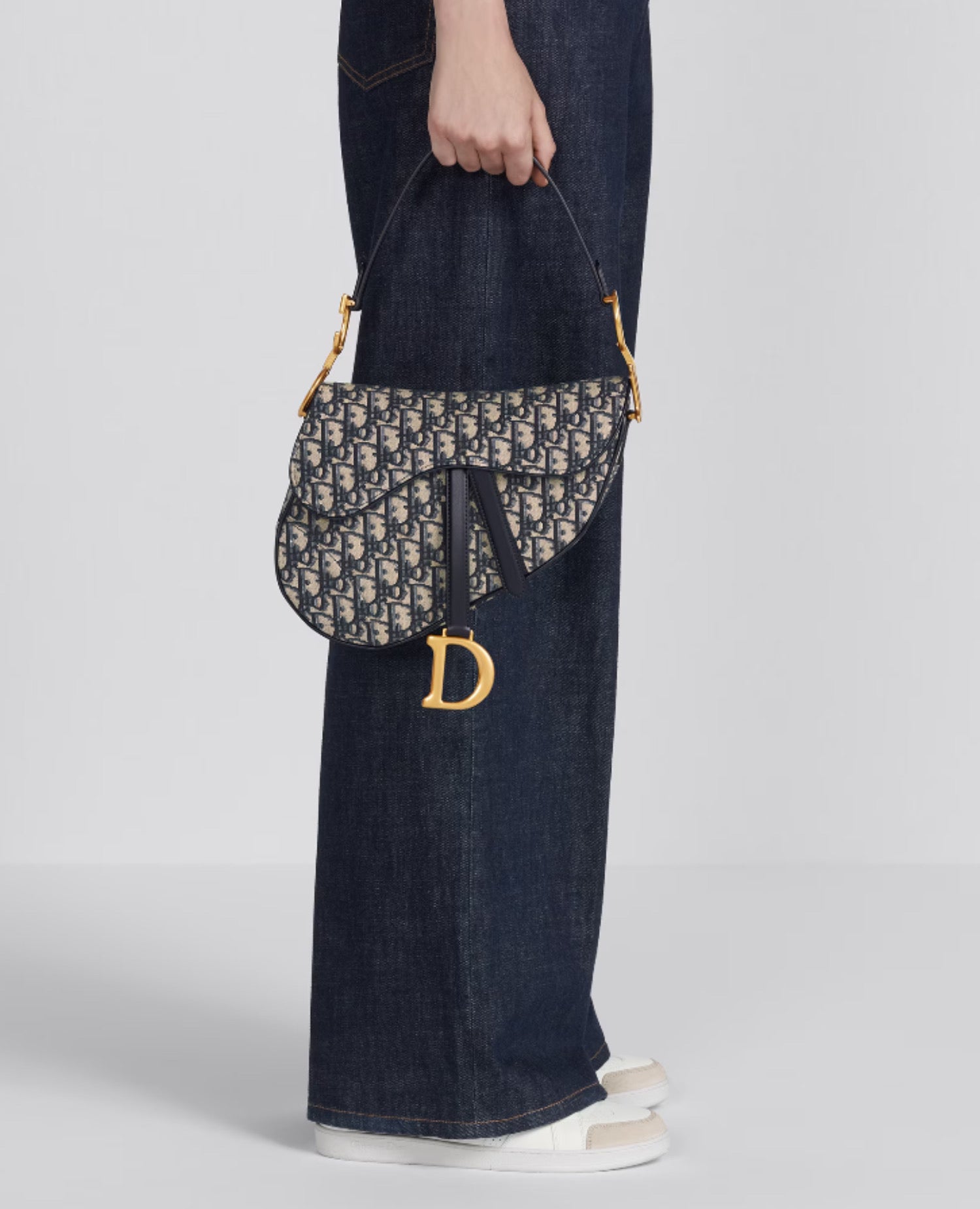 Christian Dior Saddle Bag With Strap