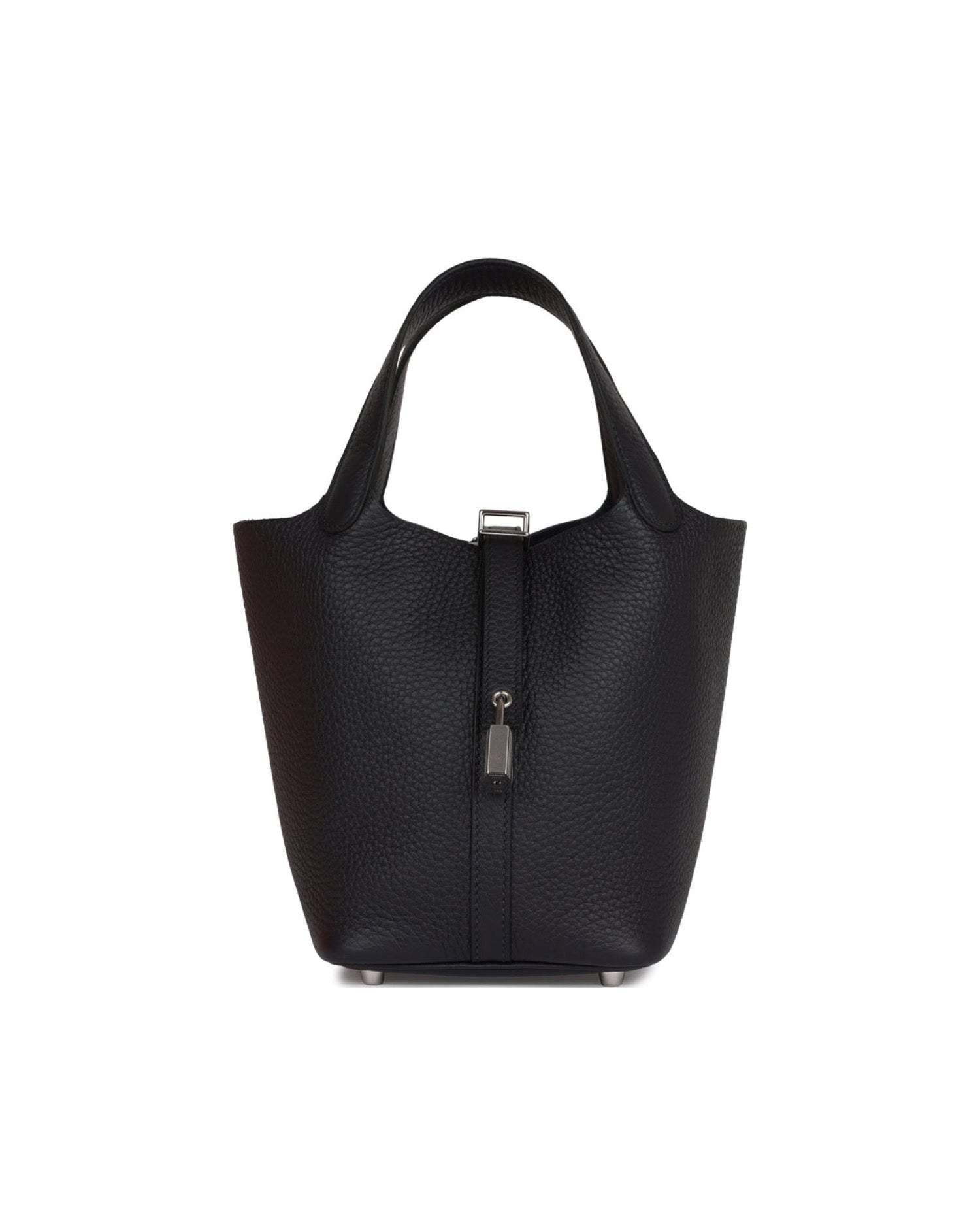 Hermès Picotin Lock 18 Black Silver Hardware