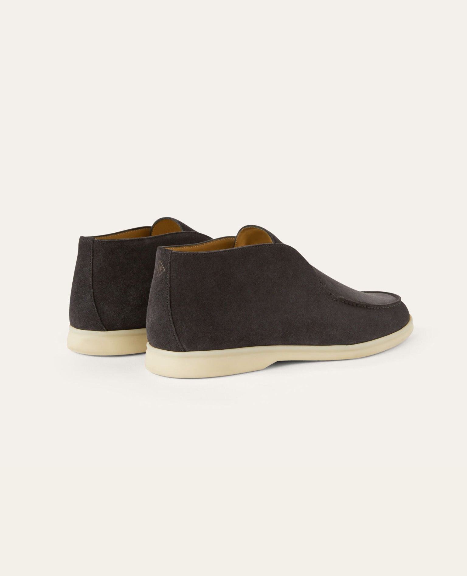 Loro Piana Open Walk Ankle Boot Caviar