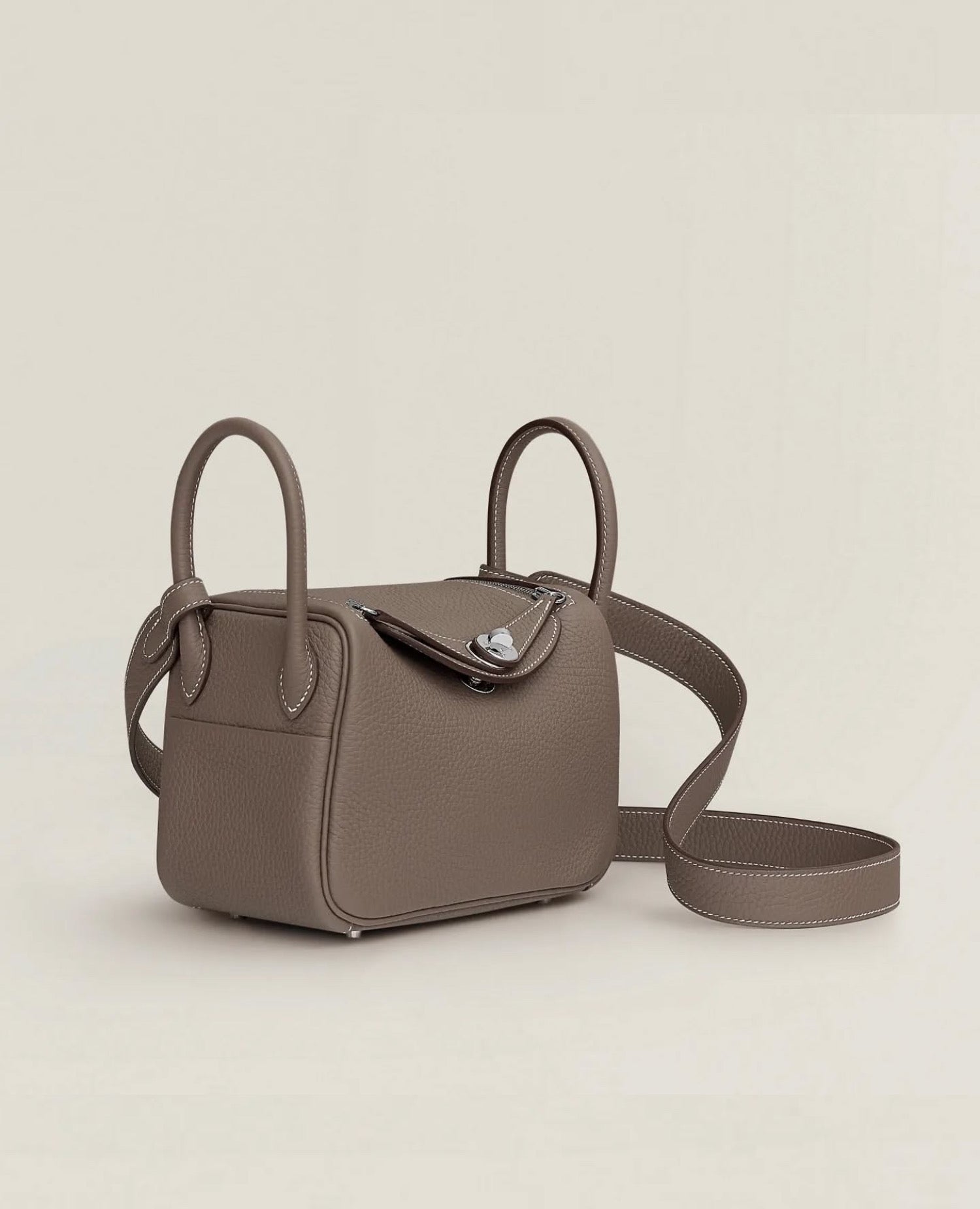 Hermès Lindy Mini Bag Etoupe