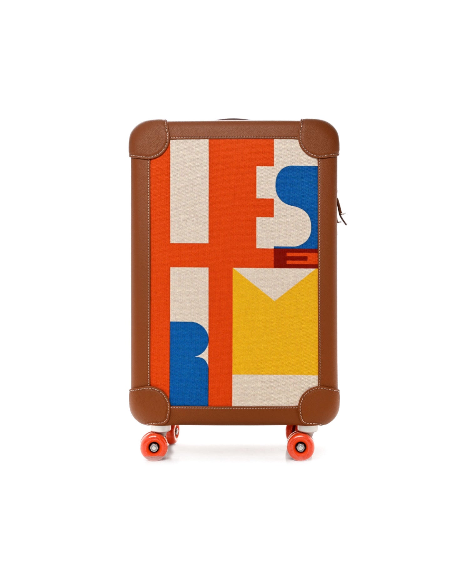 Hermès R.M.S Cabine Suitcase Capucine / Ecrue / Beige / Orange