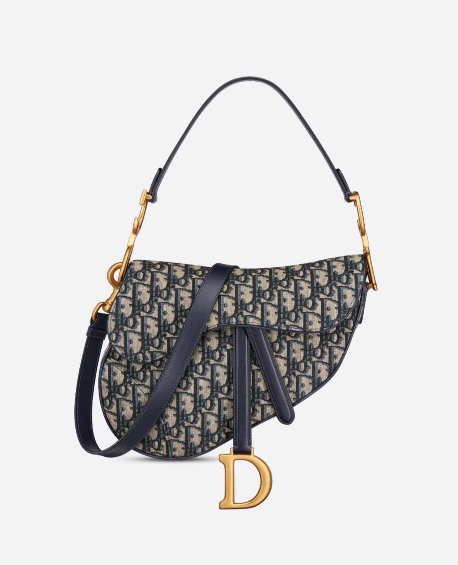 Christian Dior Saddle Bag With Strap