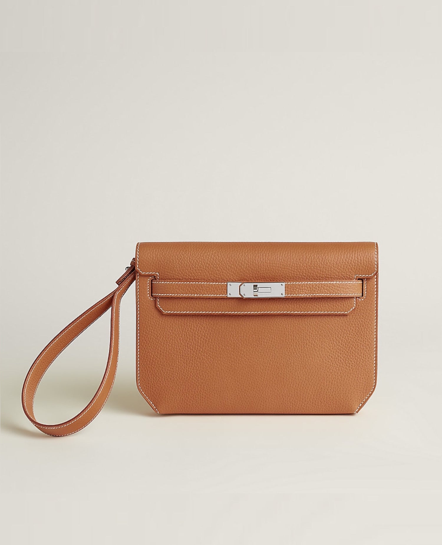 Hermès Kelly depeches 25 pouch Gold