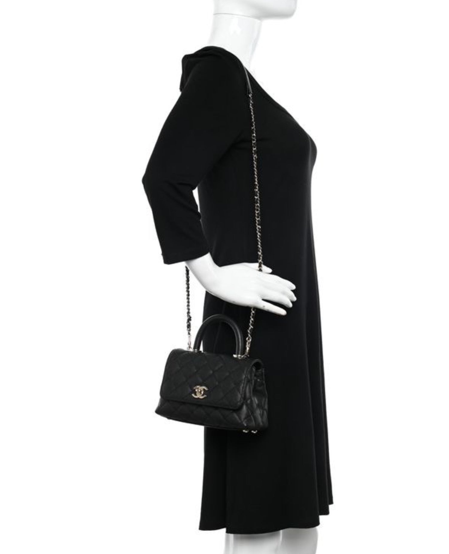 حقيبة كوكو صغيرة بمقبض