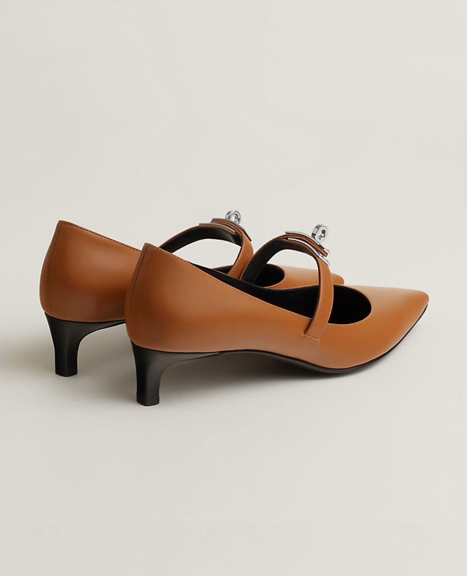 Hermès Kiara 40 Pump Naturel Clair
