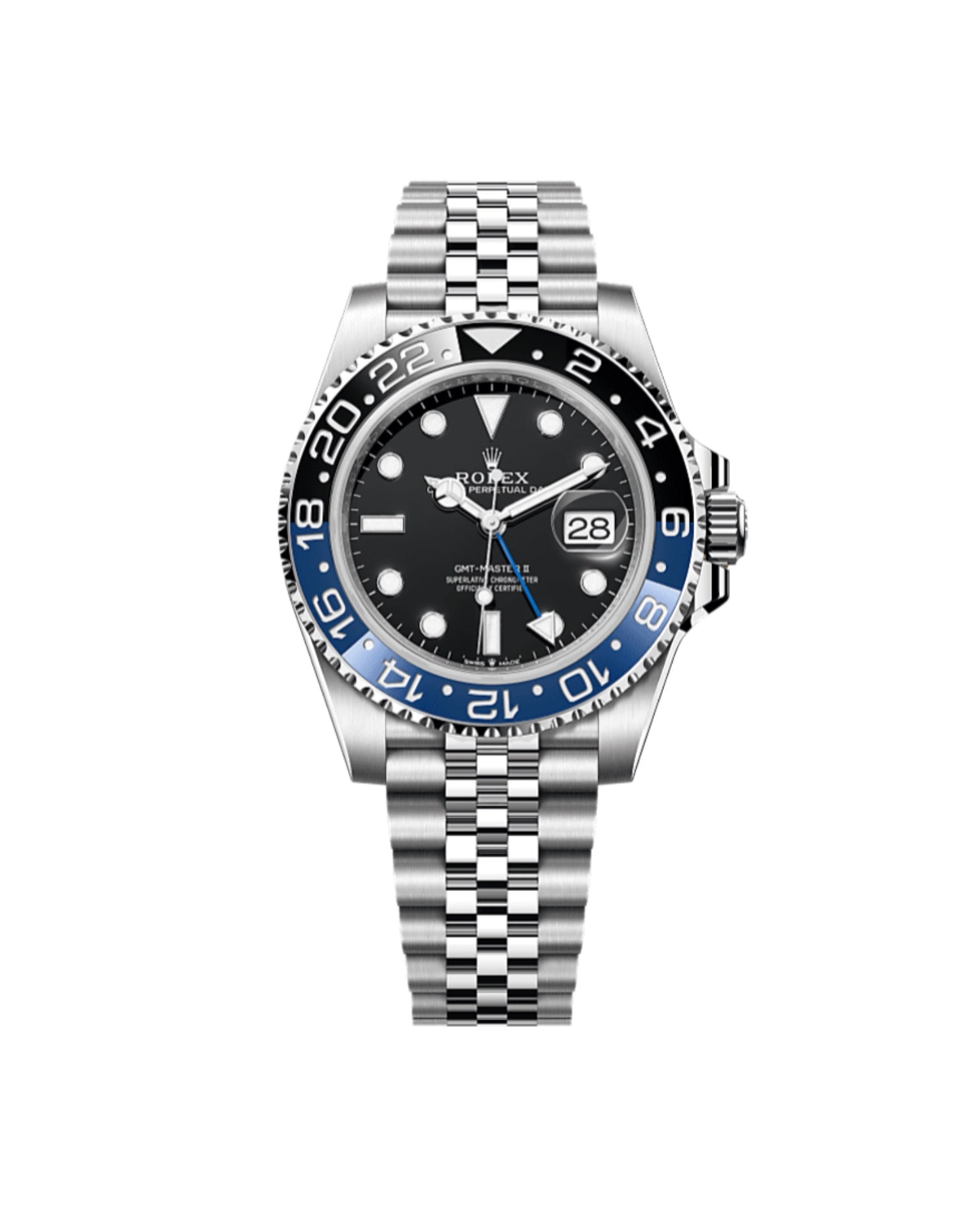 Rolex GMT-Master II Oyster, 40 mm, Oystersteel Black Dial