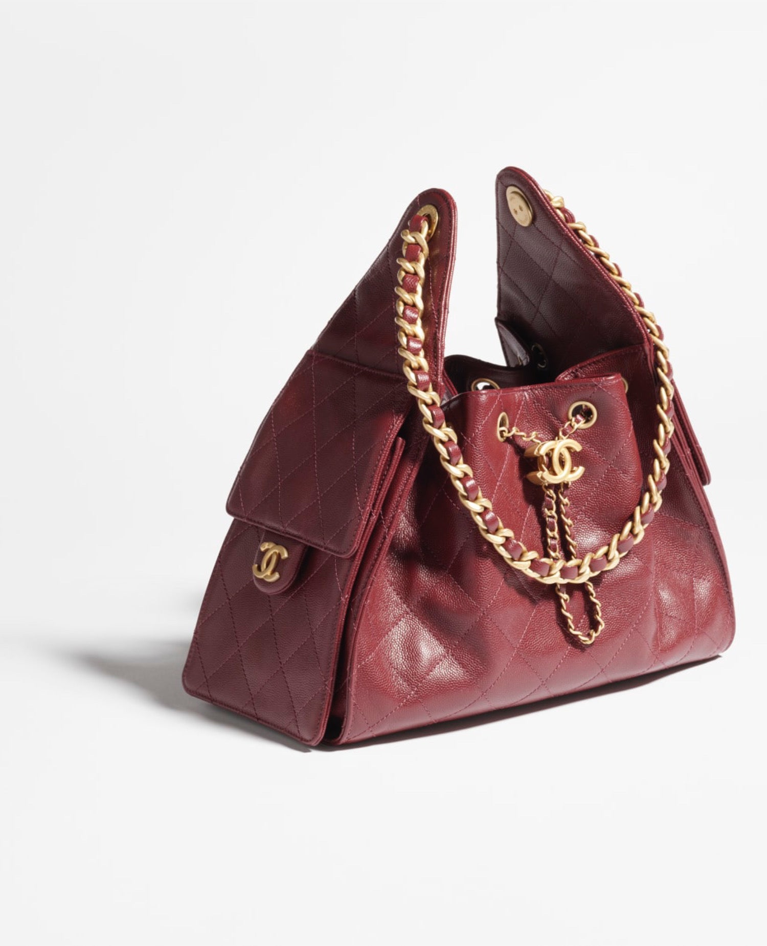 Coco 25 Small Handbag Burgundy